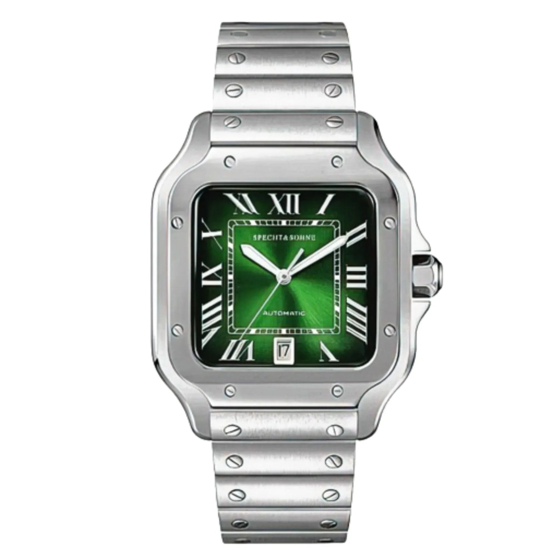 SPECHT & SOHNE Homage Luxury Automatic Wrist watch Unisex - Green - DREAM WATCHES