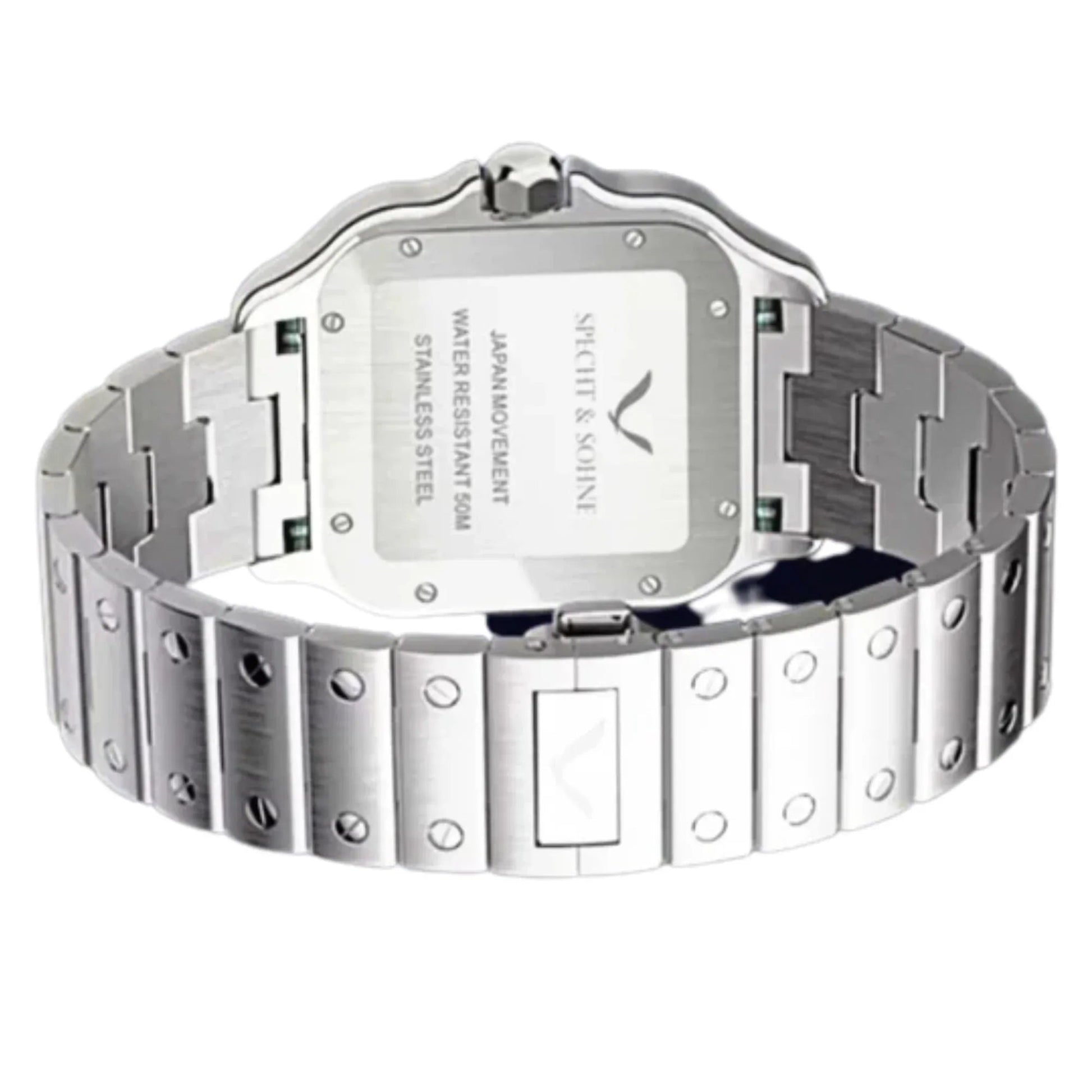 SPECHT & SOHNE Homage Luxury Automatic Wrist Watch Unisex - Silver Gold - DREAM WATCHES