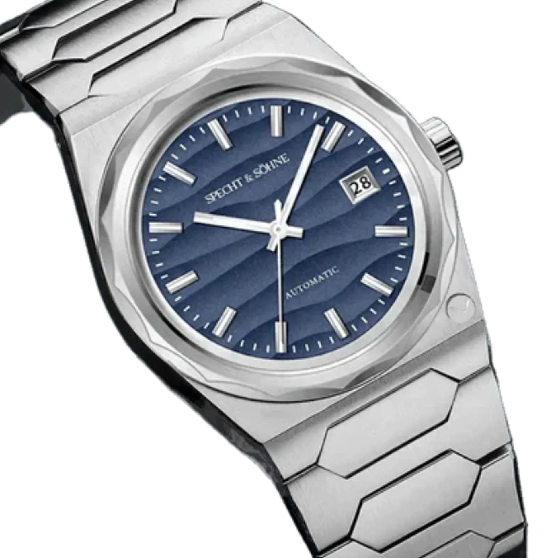Specht & Söhne Men's 37mm Automatic Watch with Sapphire Crystal & Waterproof - DREAM WATCHES