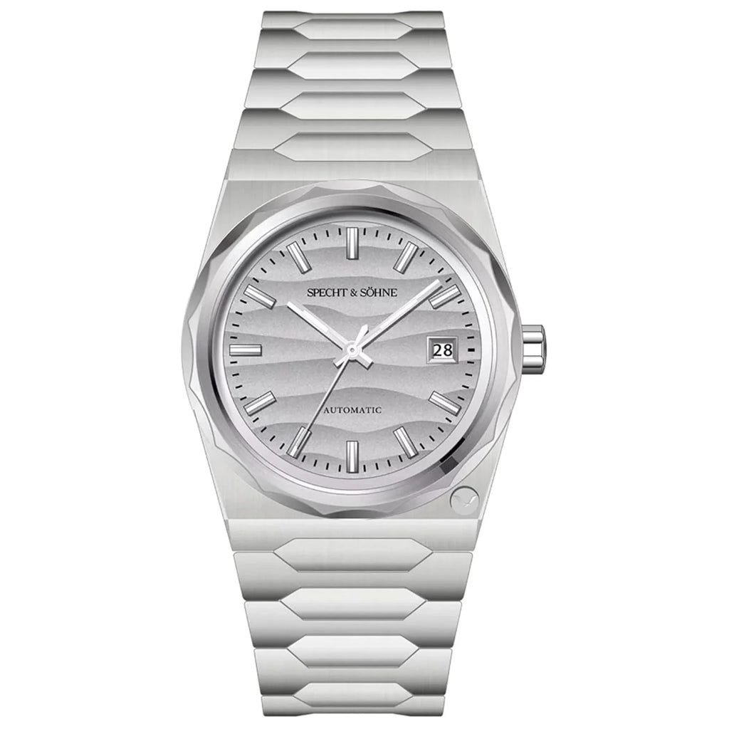 Specht & Söhne Men's 37mm Automatic Watch with Sapphire Crystal & Waterproof - DREAM WATCHES