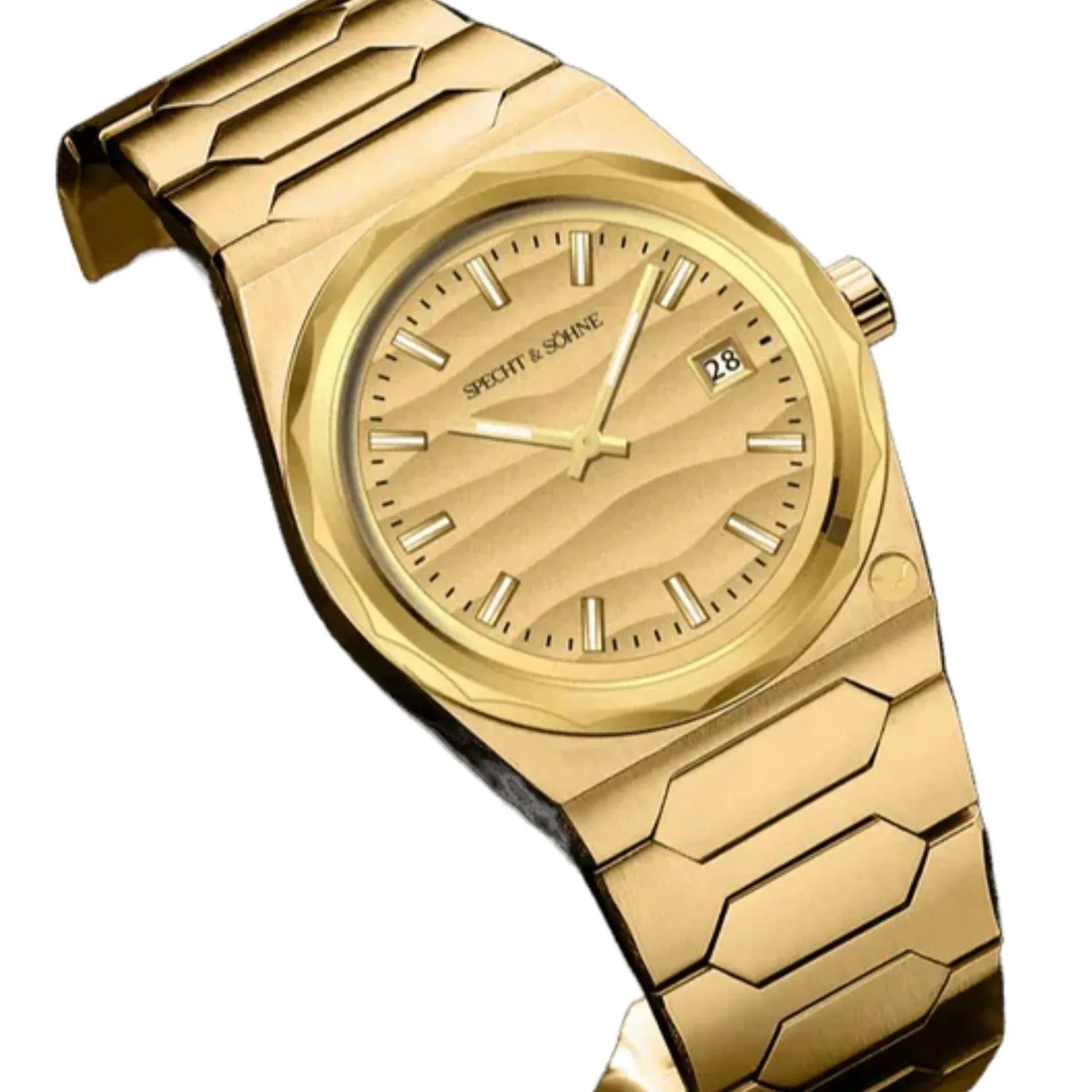 Specht & Söhne Men's 37mm Automatic Watch with Sapphire Crystal & Waterproof - DREAM WATCHES