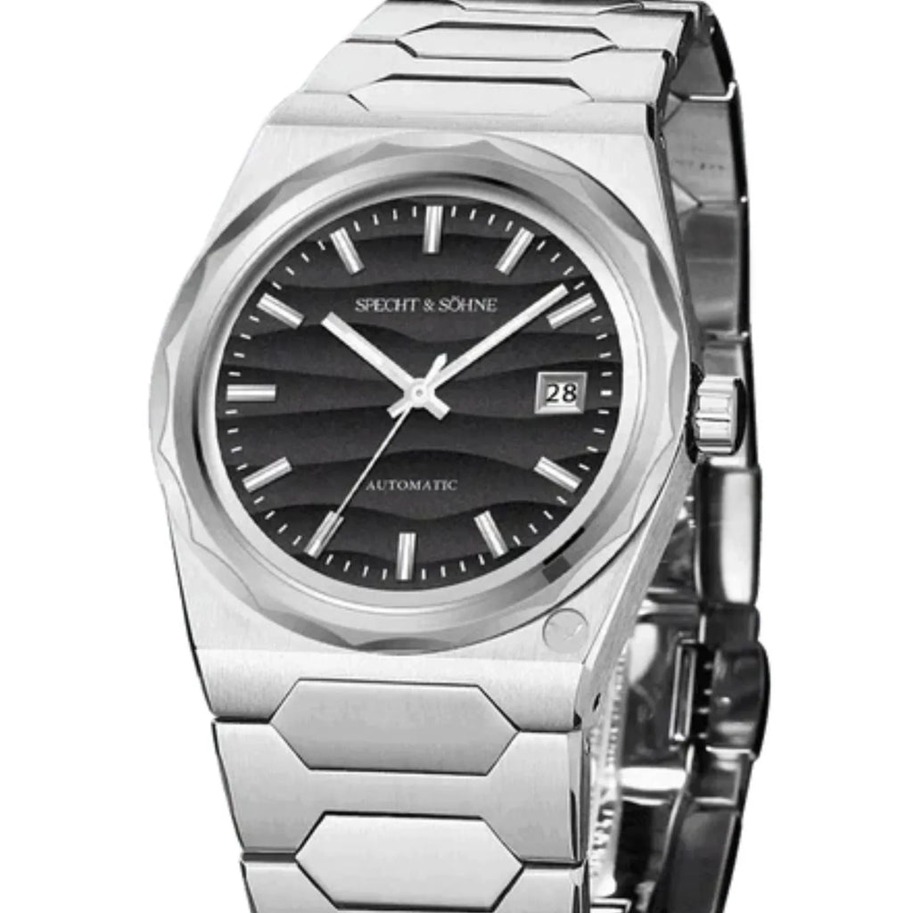 Specht & Söhne Men's 37mm Automatic Watch with Sapphire Crystal & Waterproof - DREAM WATCHES