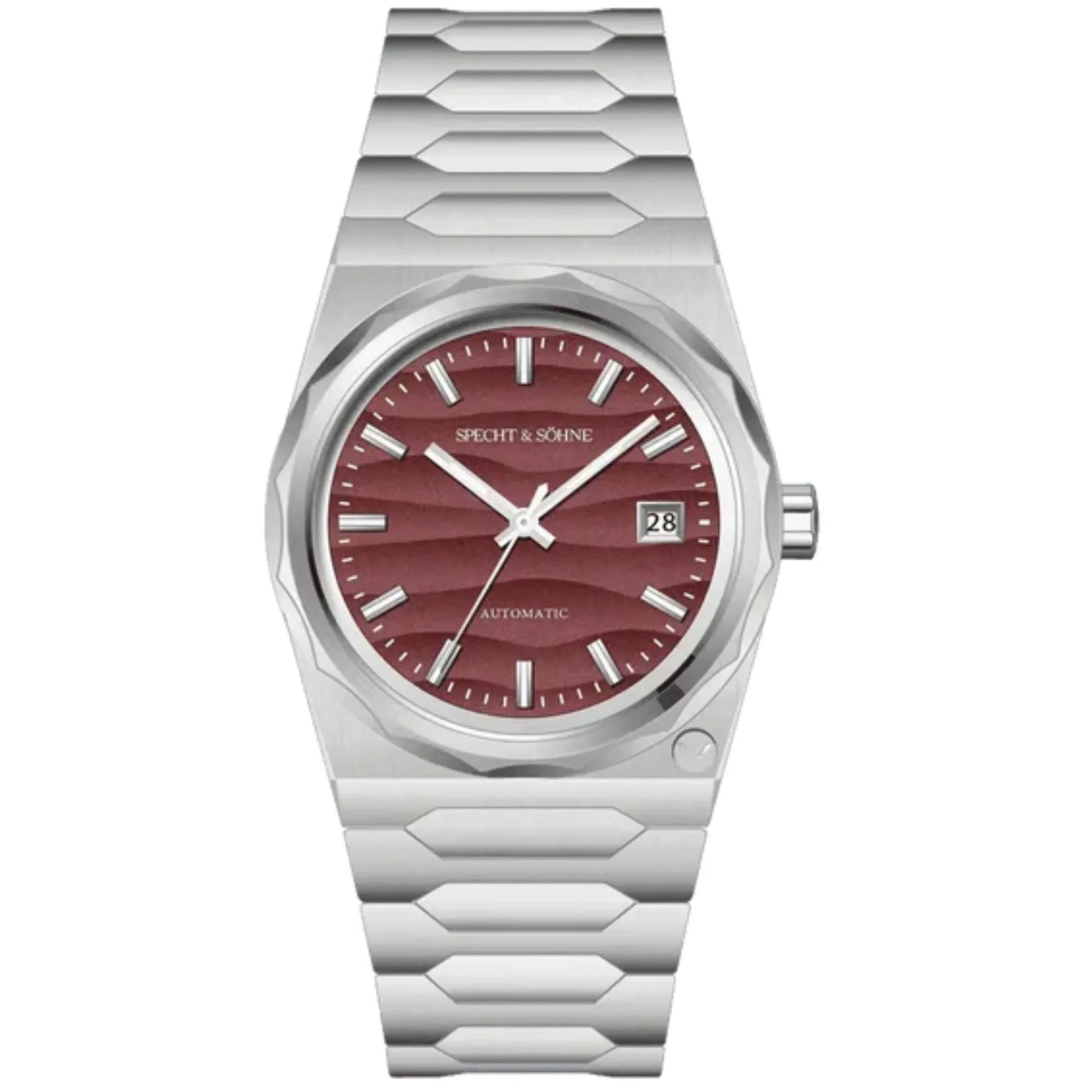 Specht & Söhne Men's 37mm Automatic Watch with Sapphire Crystal & Waterproof - DREAM WATCHES
