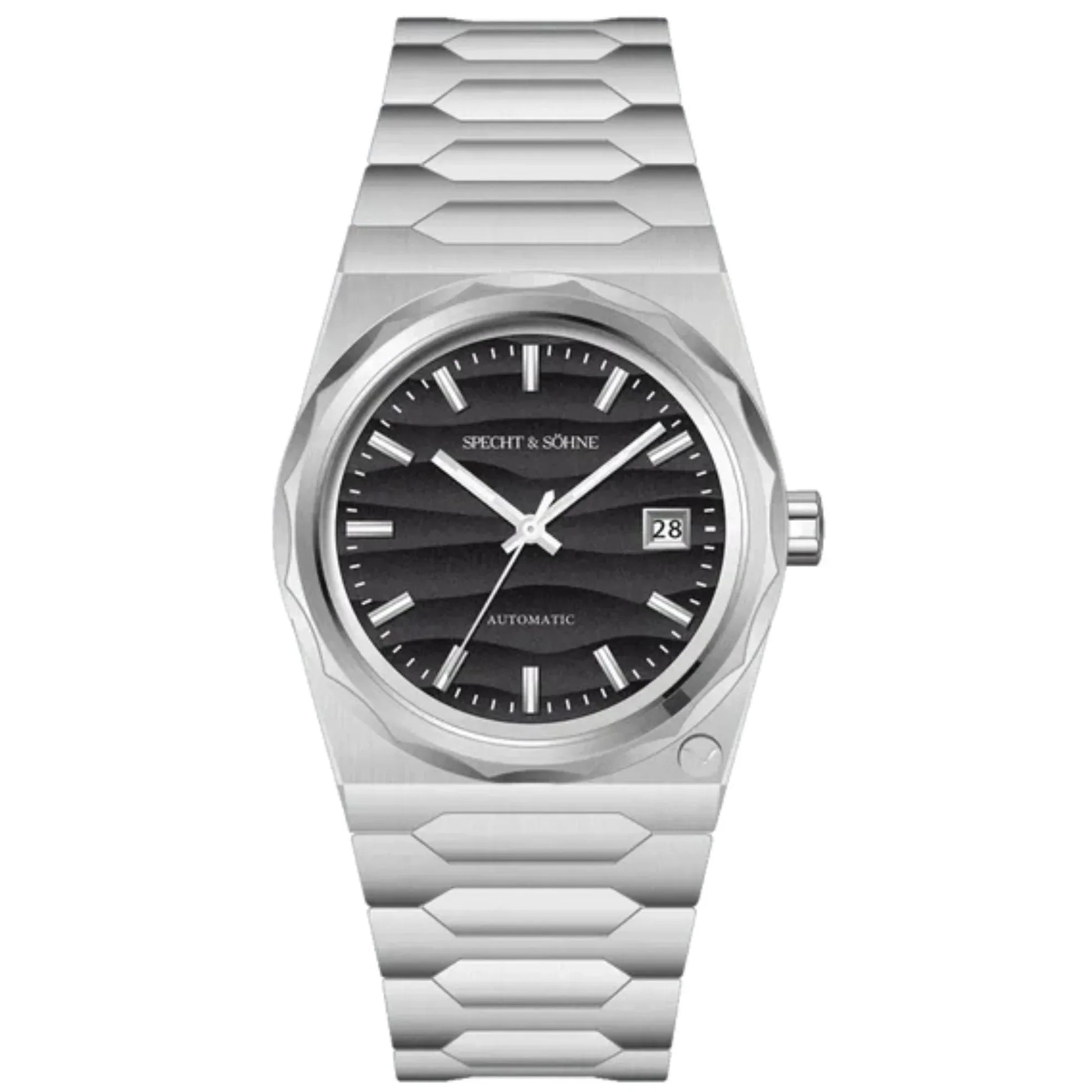 Specht & Söhne Men's 37mm Automatic Watch with Sapphire Crystal & Waterproof - DREAM WATCHES