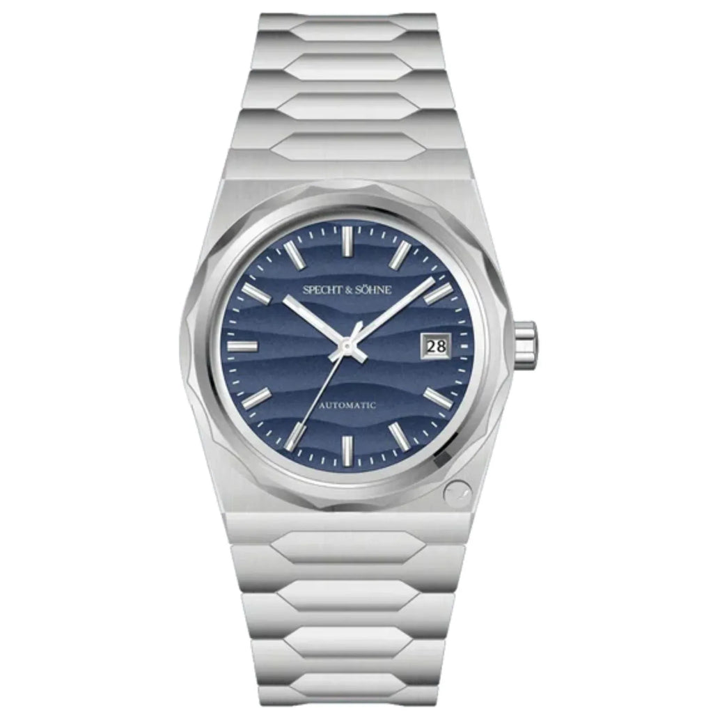 Specht & Söhne Men's 37mm Automatic Watch with Sapphire Crystal & Waterproof - DREAM WATCHES