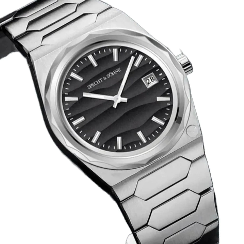 Specht & Söhne Men's 37mm Automatic Watch with Sapphire Crystal & Waterproof - DREAM WATCHES