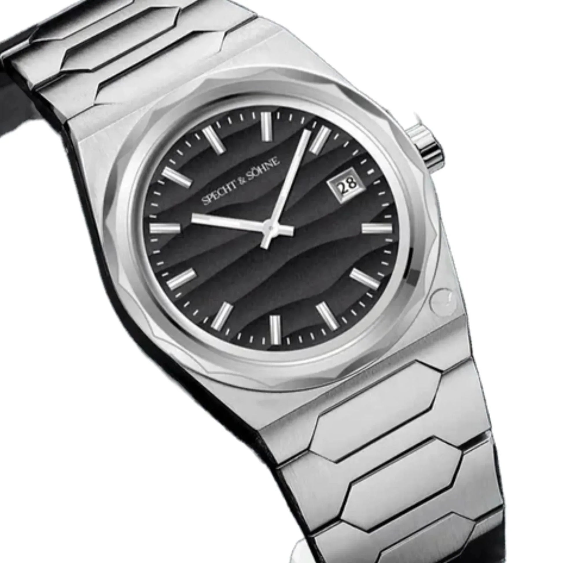 Specht & Söhne Men's 37mm Automatic Watch with Sapphire Crystal & Waterproof - DREAM WATCHES