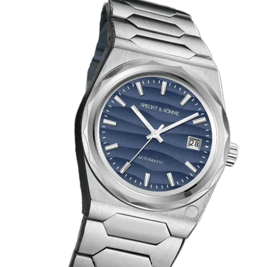 Specht & Söhne Men's 37mm Automatic Watch with Sapphire Crystal & Waterproof - DREAM WATCHES