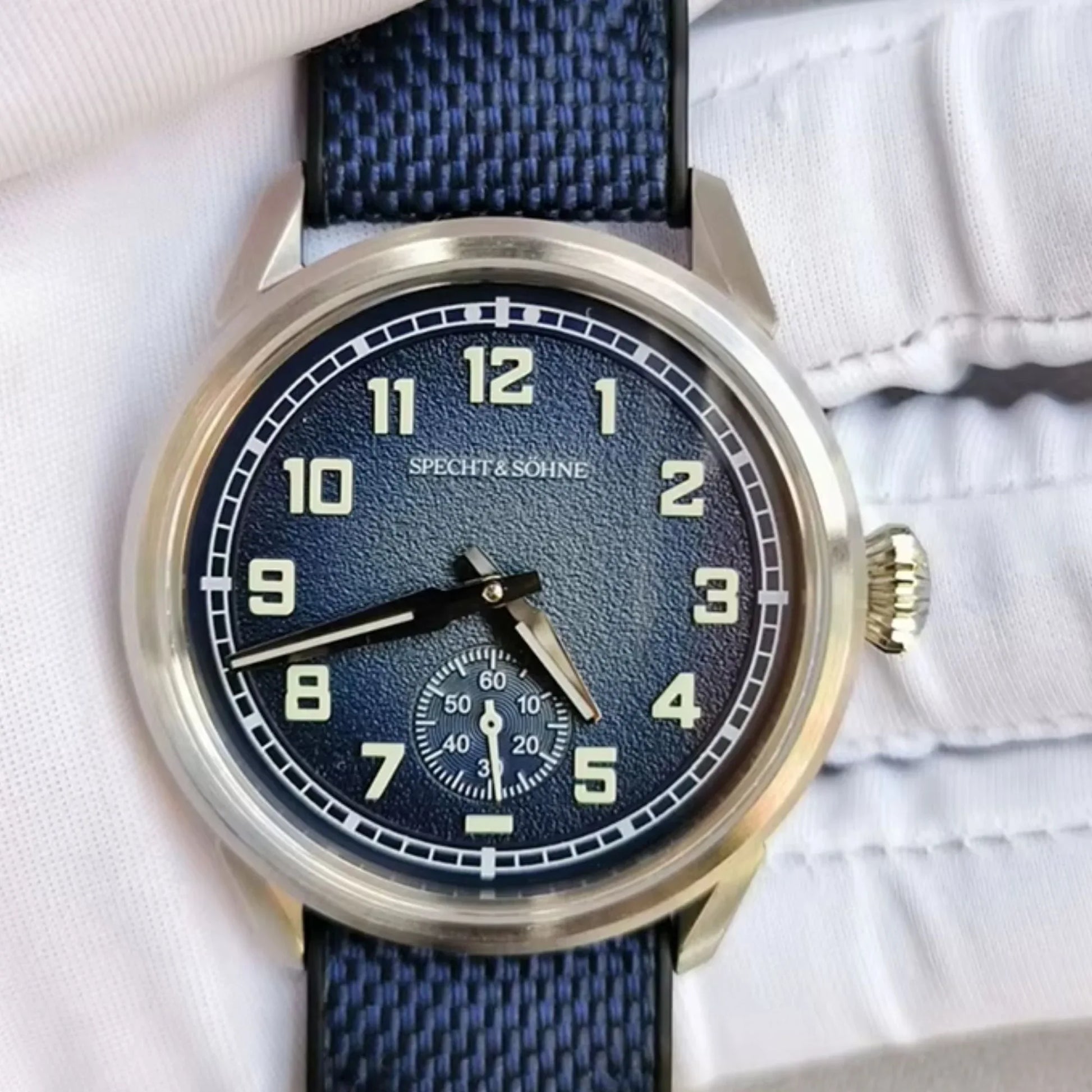 Specht & Söhne Men's Watches Mechanical Watches Japan C3 Luminous Stainless Steel- SP0027 - DREAM WATCHES
