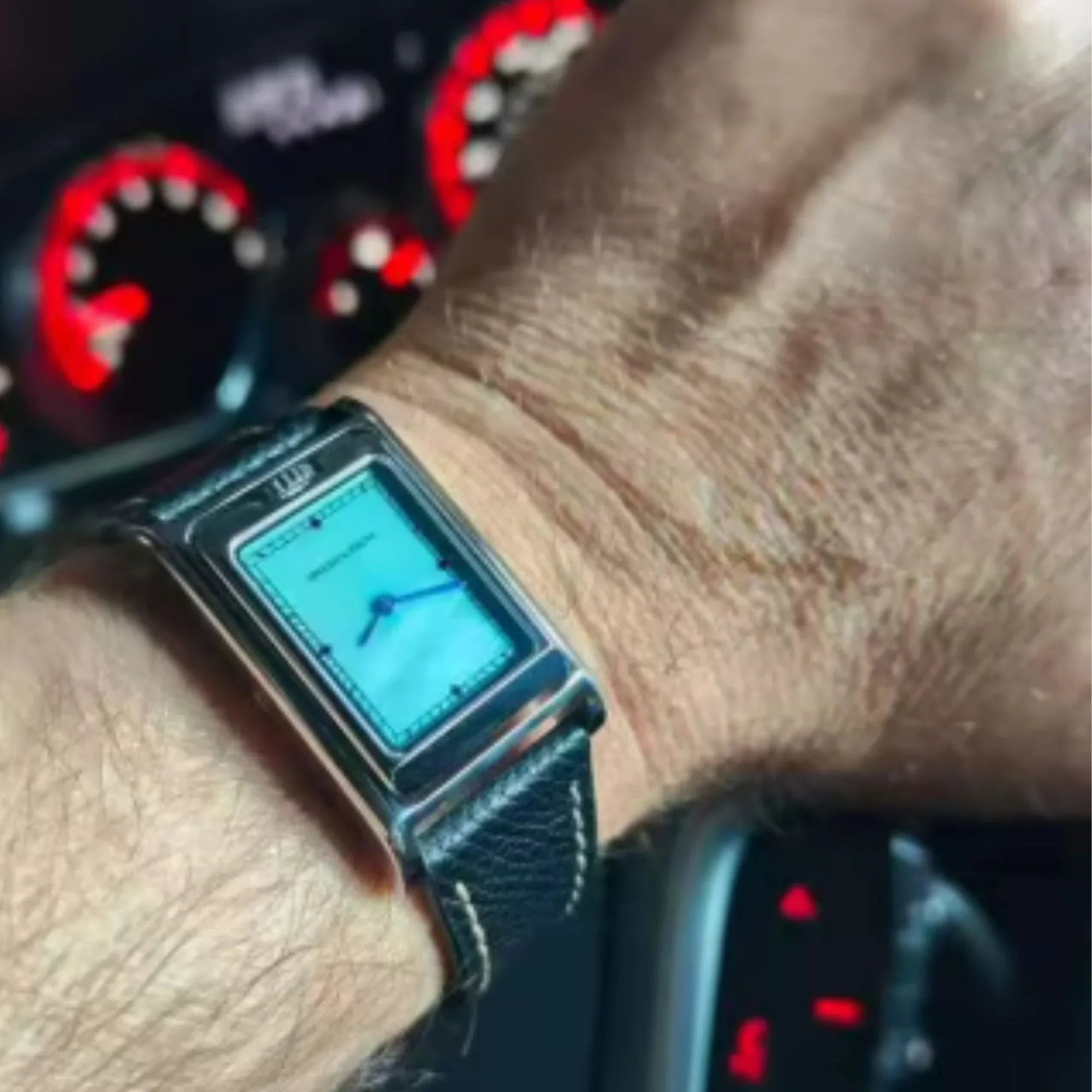 Specht & Söhne Square Double Face Men's Watches Stainless Steel Sapphire Crystal watch - DREAM WATCHES