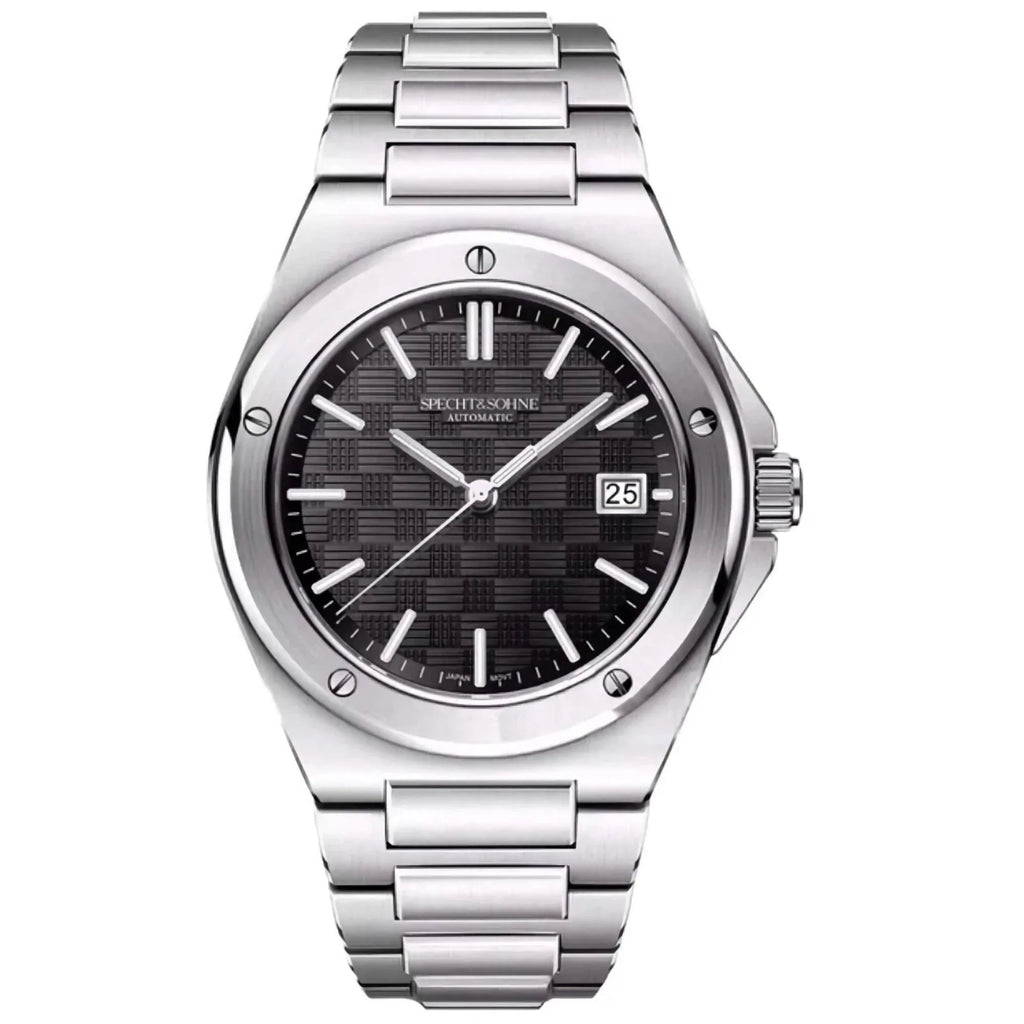 SPECHT&SOHNE Elegant Men's Japan Miyota 8215 Automatic Mechanical Watch Stainless Steel Sapphire Crystal 50m Waterproof Luminous Sports Wristwatches - DREAM WATCHES