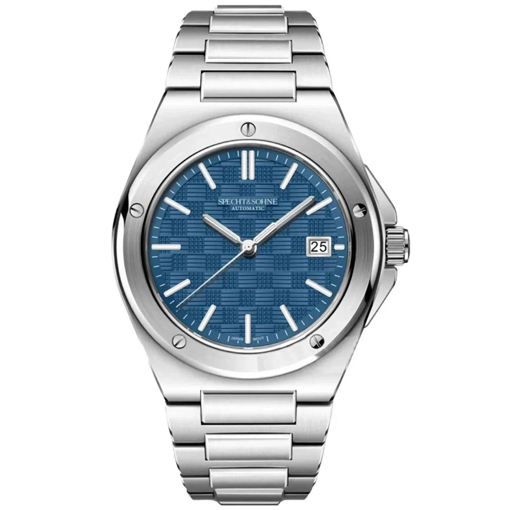 SPECHT&SOHNE Elegant Men's Japan Miyota 8215 Automatic Mechanical Watch Stainless Steel Sapphire Crystal 50m Waterproof Luminous Sports Wristwatches - DREAM WATCHES
