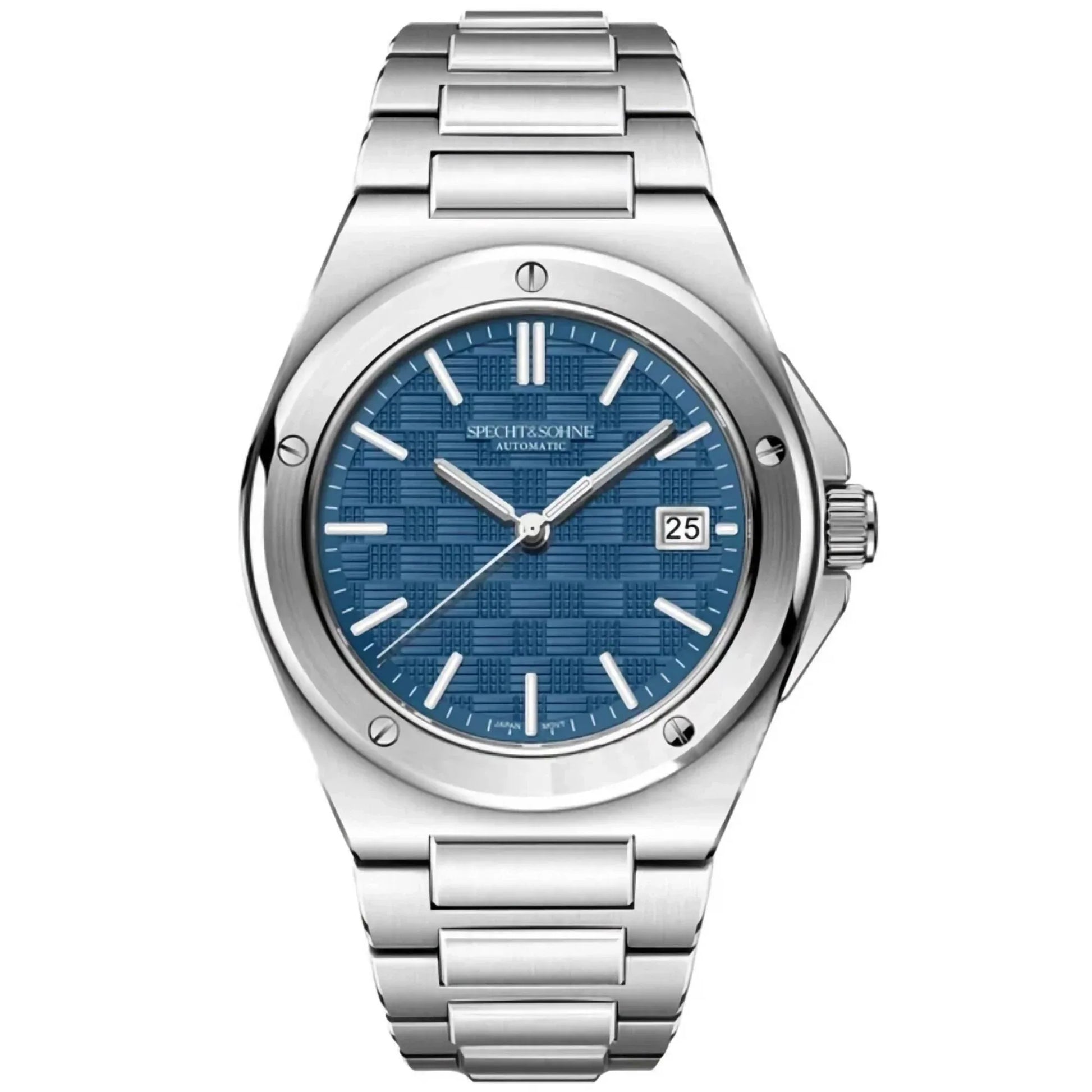 SPECHT&SOHNE Elegant Men's Japan Miyota 8215 Automatic Mechanical Watch Stainless Steel Sapphire Crystal 50m Waterproof Luminous Sports Wristwatches - DREAM WATCHES