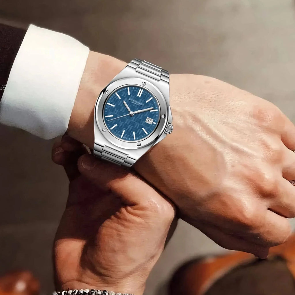 SPECHT&SOHNE Elegant Men's Japan Miyota 8215 Automatic Mechanical Watch Stainless Steel Sapphire Crystal 50m Waterproof Luminous Sports Wristwatches - DREAM WATCHES