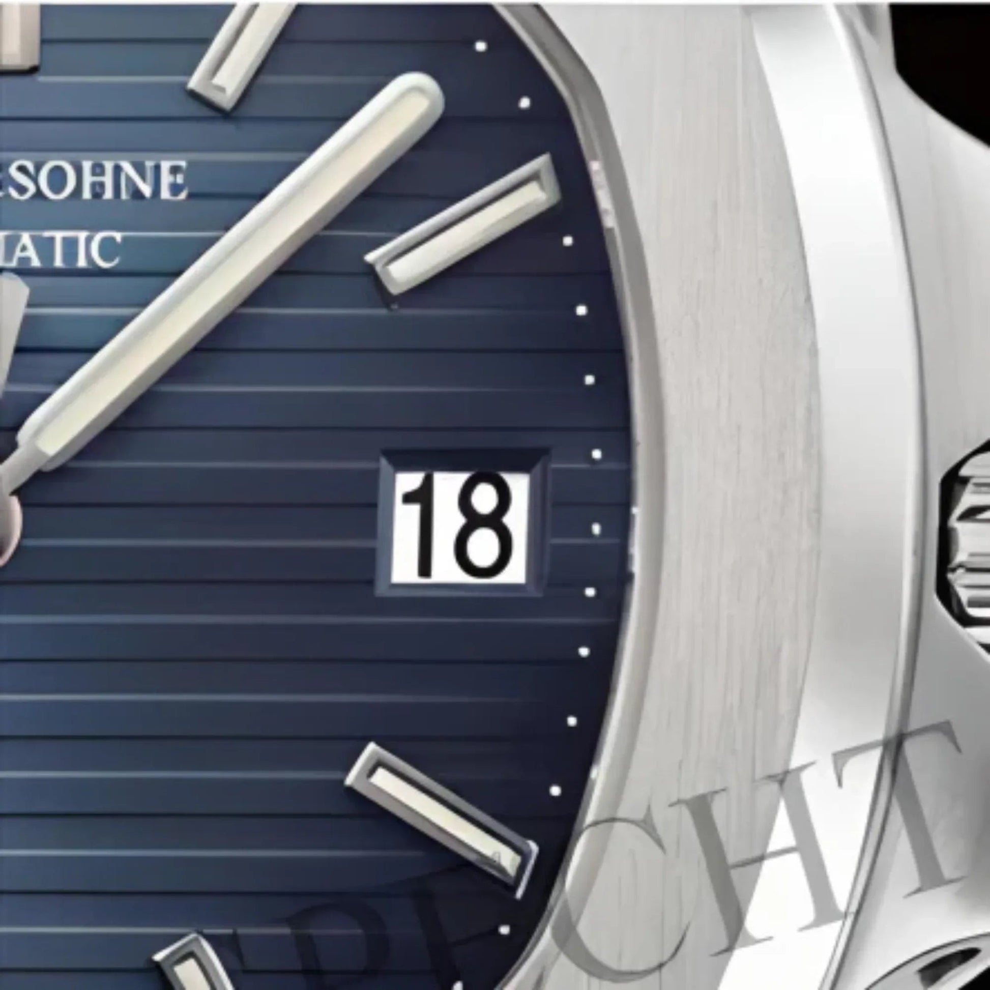 Specht&Sohne Mens Luxury Icon with Automatic movement - Icon Blue - DREAM WATCHES