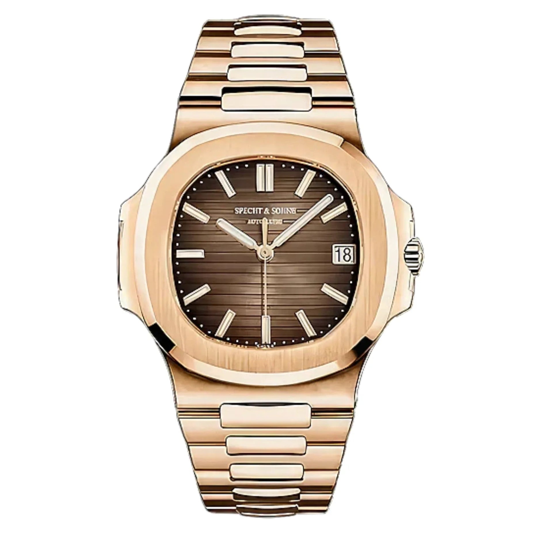 Specht&Sohne Mens Luxury Icon with Automatic movement - Icon Gold - DREAM WATCHES