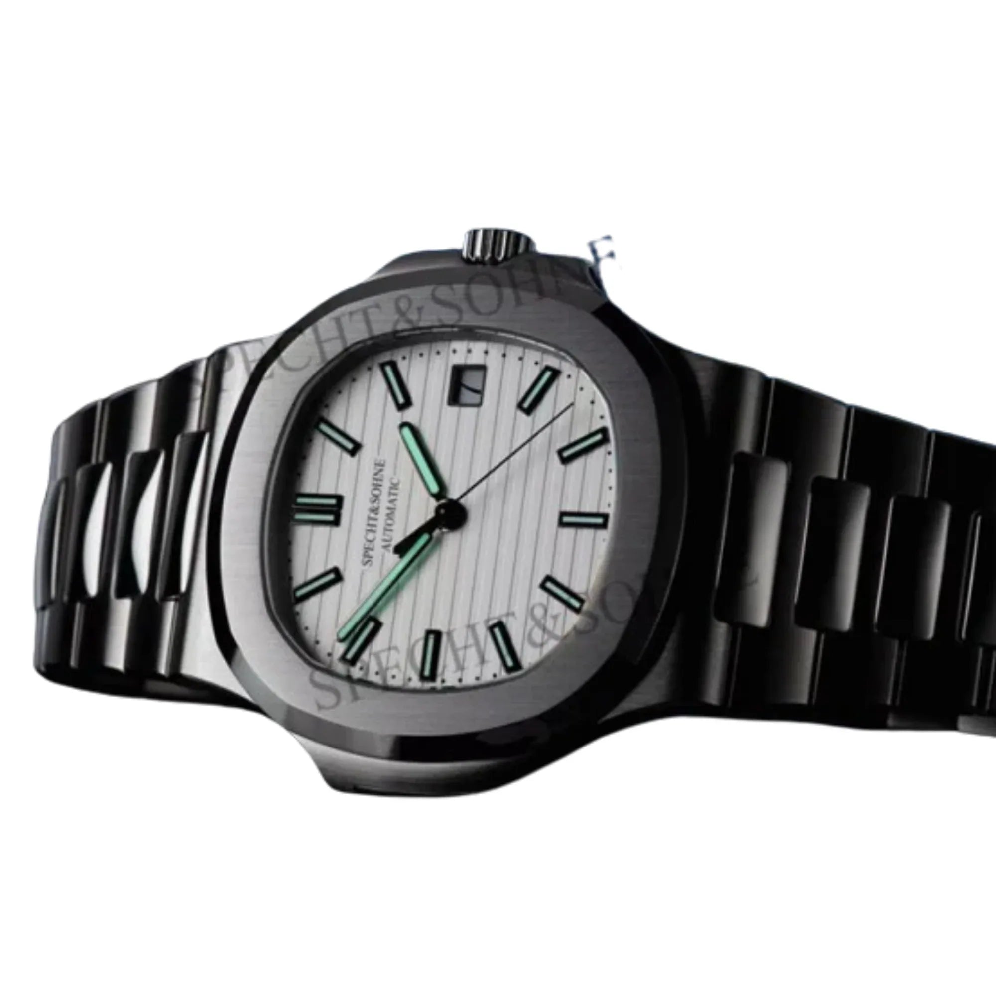 Specht&Sohne Mens Luxury Icon with Automatic movement - Icon White - DREAM WATCHES