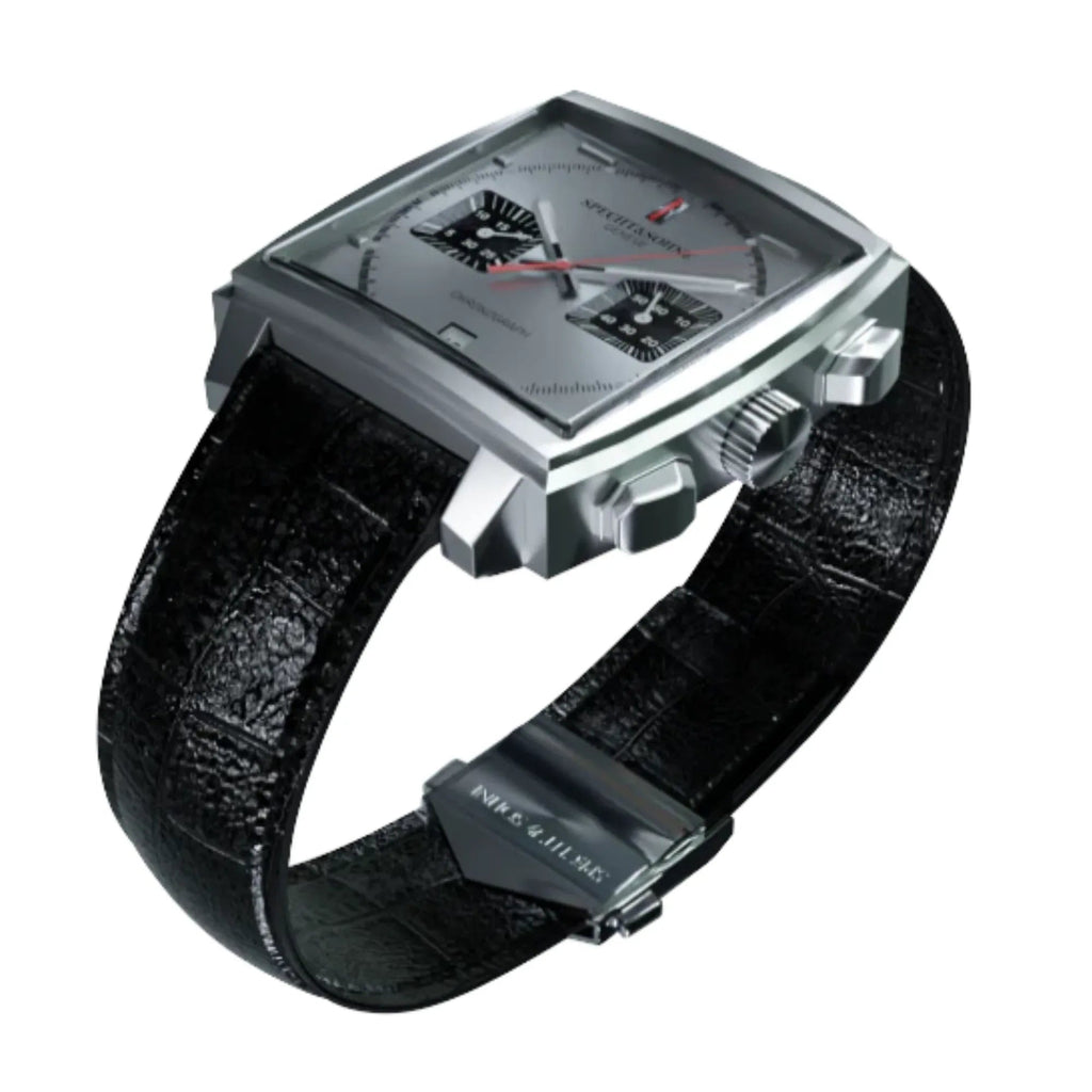 Specht&Sohne Mens Luxury Watch with Seiko VK64 Movement - Monaco F-1 Edition - DREAM WATCHES