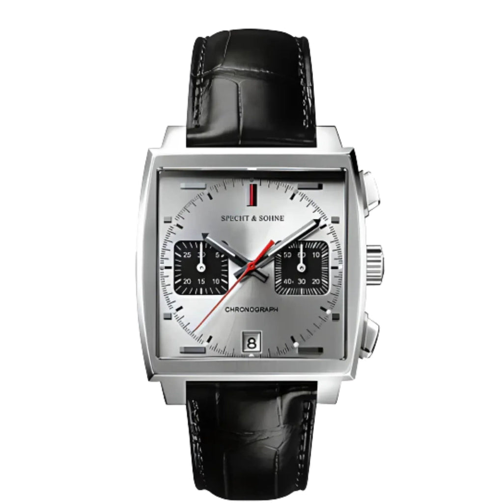 Specht&Sohne Mens Luxury Watch with Seiko VK64 Movement - Monaco F-1 Edition - DREAM WATCHES