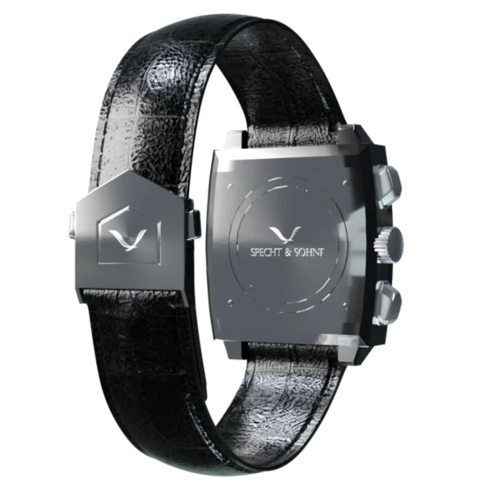 Specht&Sohne Mens Luxury Watch with Seiko VK64 Movement - Monaco Laguna Seca Edition - DREAM WATCHES