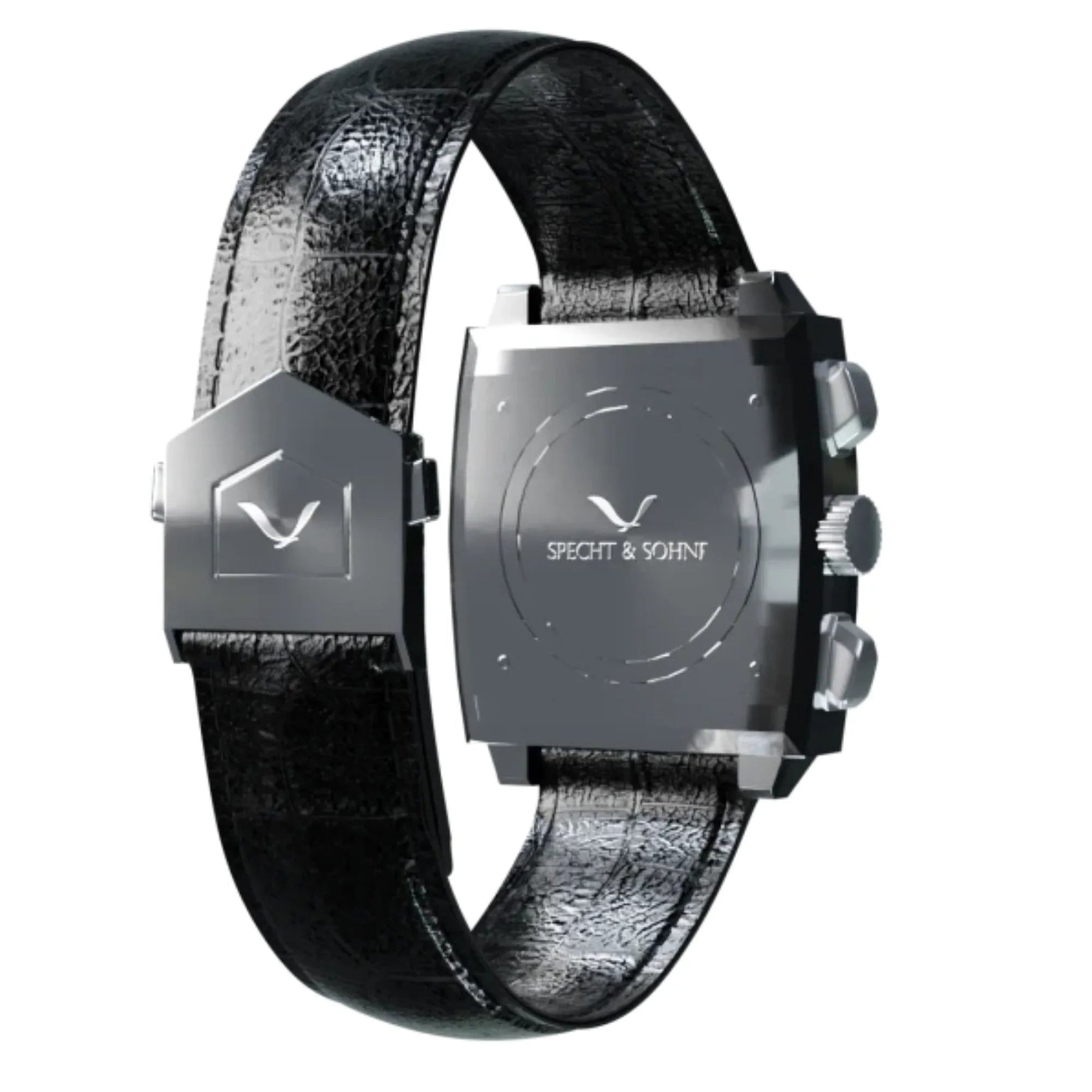 Specht&Sohne Mens Luxury Watch with Seiko VK64 Movement - Monaco Laguna Seca Edition - DREAM WATCHES