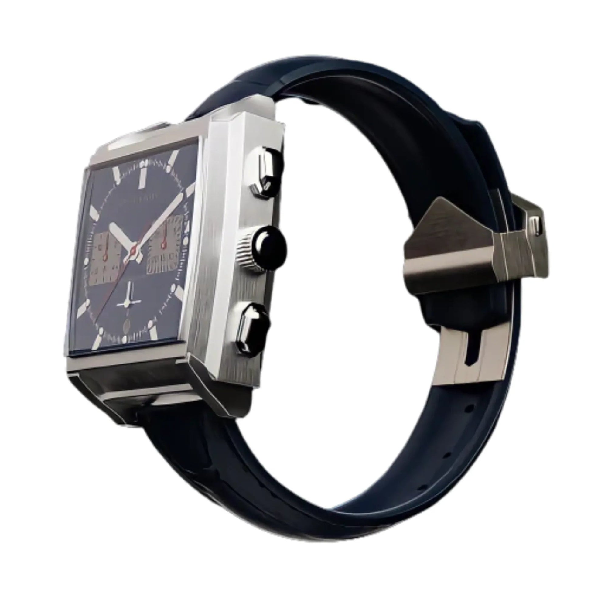 Specht&Sohne Mens Luxury Watch with Seiko VK64 Movement - Monaco Le Mans Edition - DREAM WATCHES