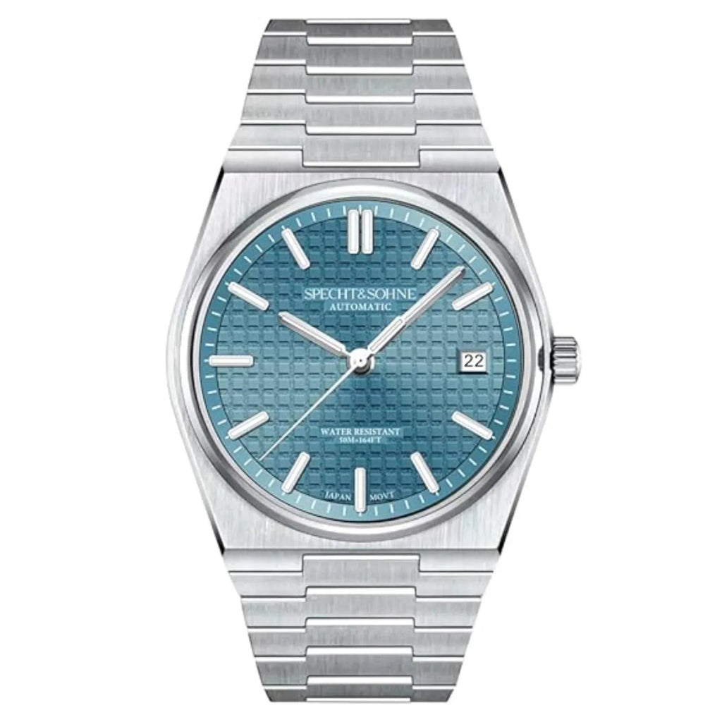 SPECHT&SOHNE Men's Mechanical Wristwatch Automatic Watches Sapphire Crystal 37MM Stainless Steel Waterproof - DREAM WATCHES
