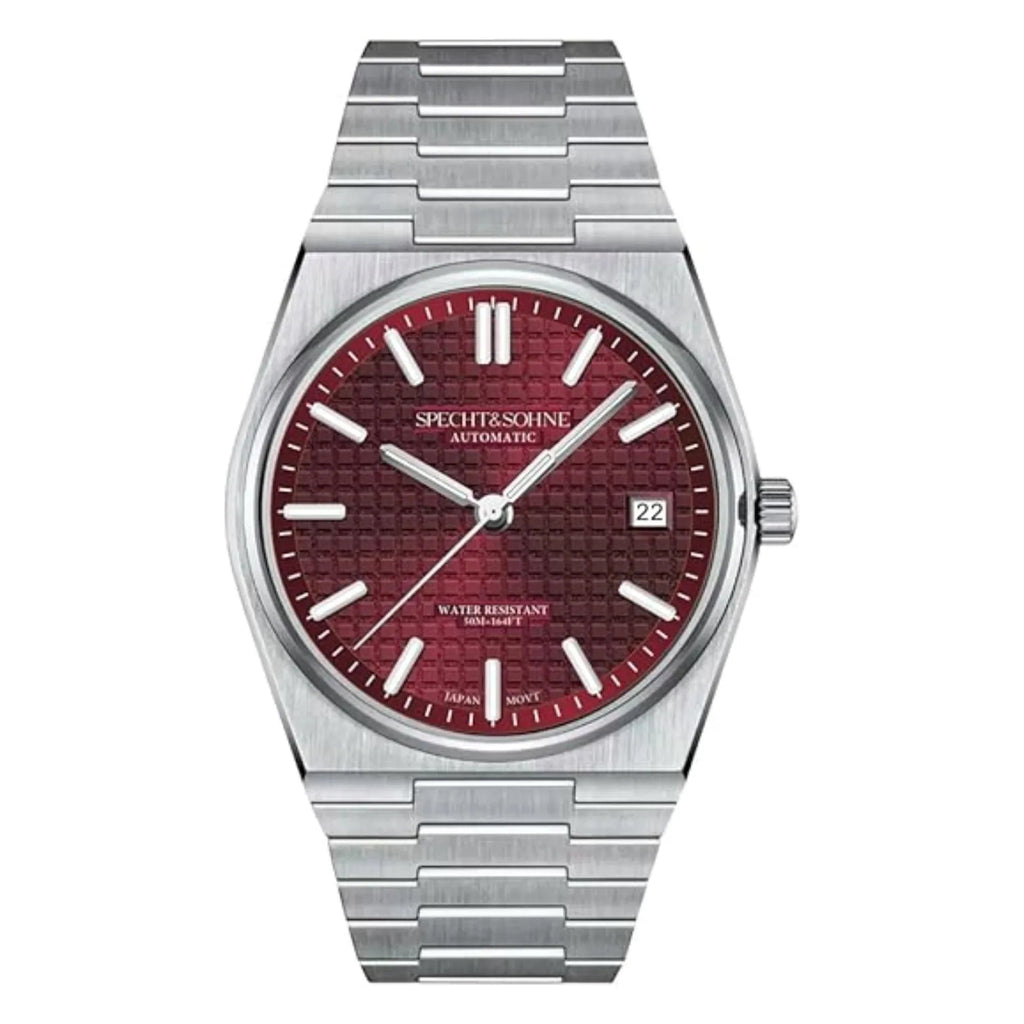 SPECHT&SOHNE Men's Mechanical Wristwatch Automatic Watches Sapphire Crystal 37MM Stainless Steel Waterproof - DREAM WATCHES