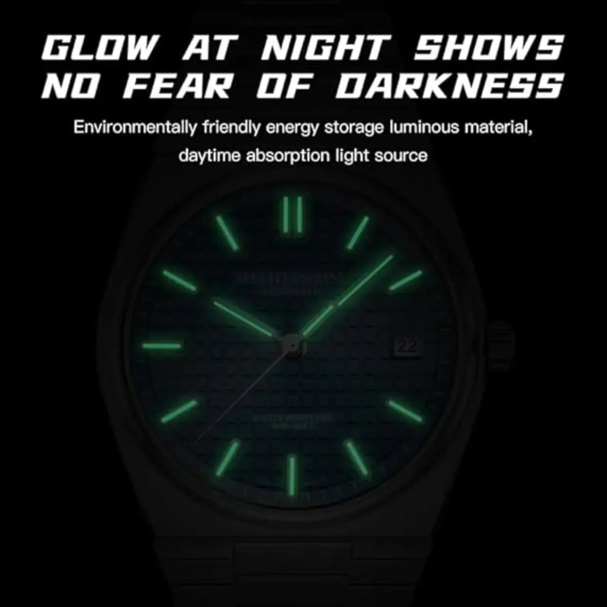 SPECHT&SOHNE Men's Mechanical Wristwatch Automatic Watches Sapphire Crystal 37MM Stainless Steel Waterproof - DREAM WATCHES