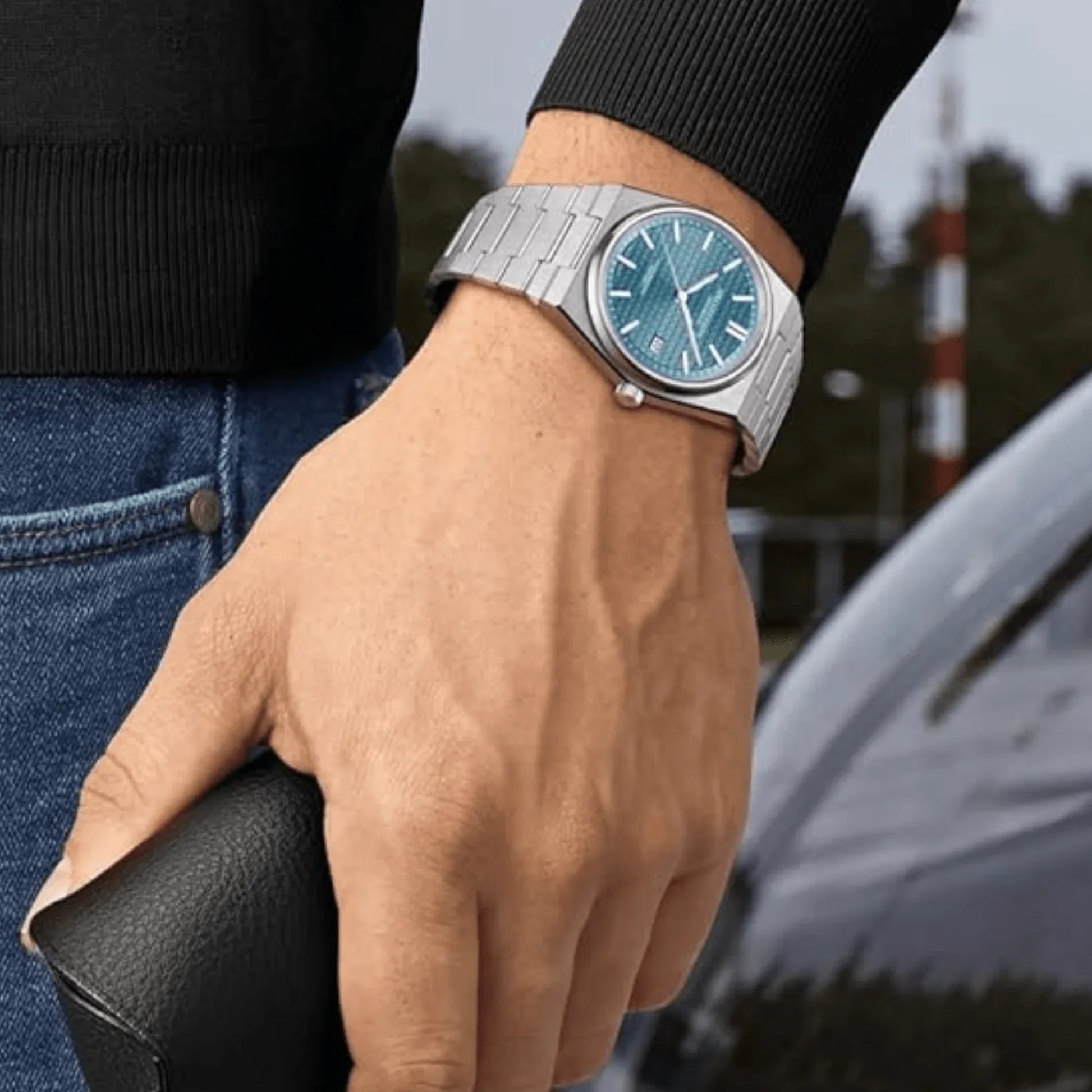 SPECHT&SOHNE Men's Mechanical Wristwatch Automatic Watches Sapphire Crystal 41MM Stainless Steel Waterproof - DREAM WATCHES