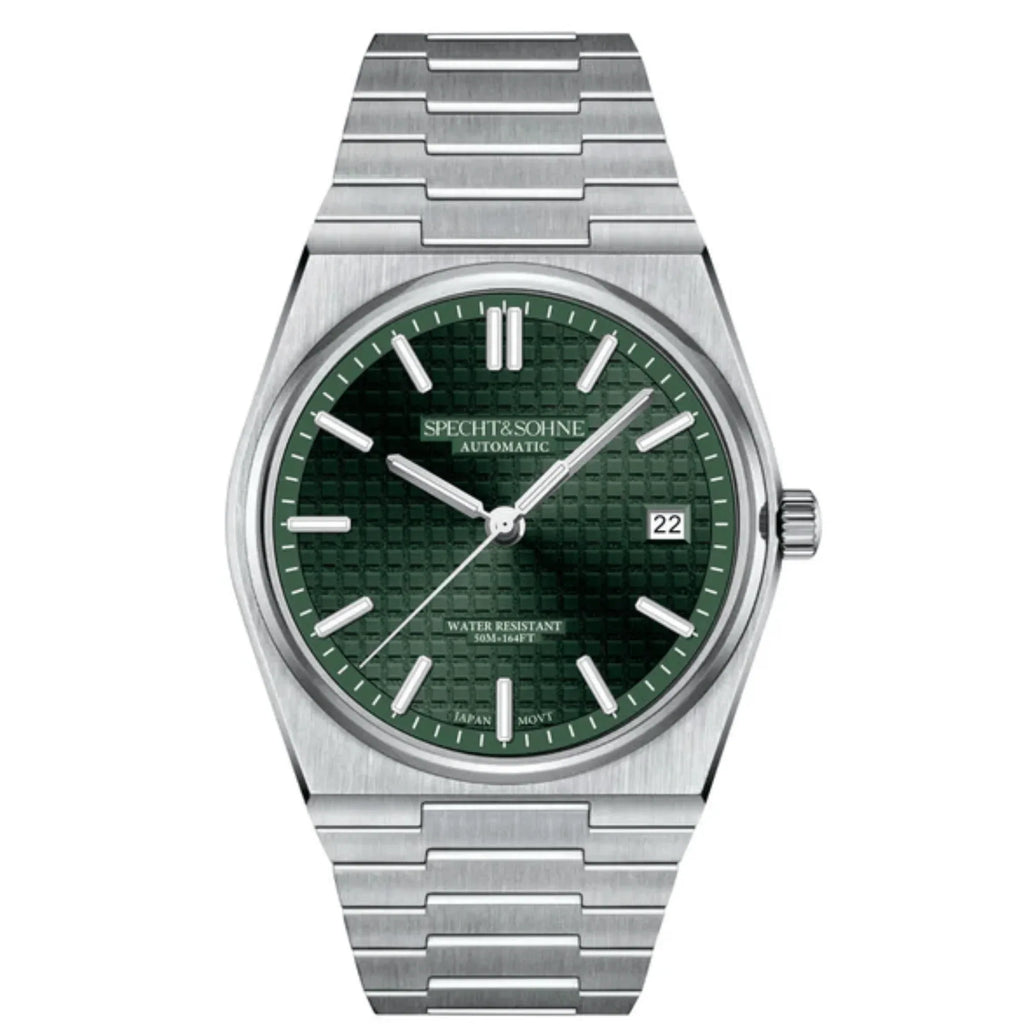 SPECHT&SOHNE Men's Mechanical Wristwatch Automatic Watches Sapphire Crystal 41MM Stainless Steel Waterproof - DREAM WATCHES