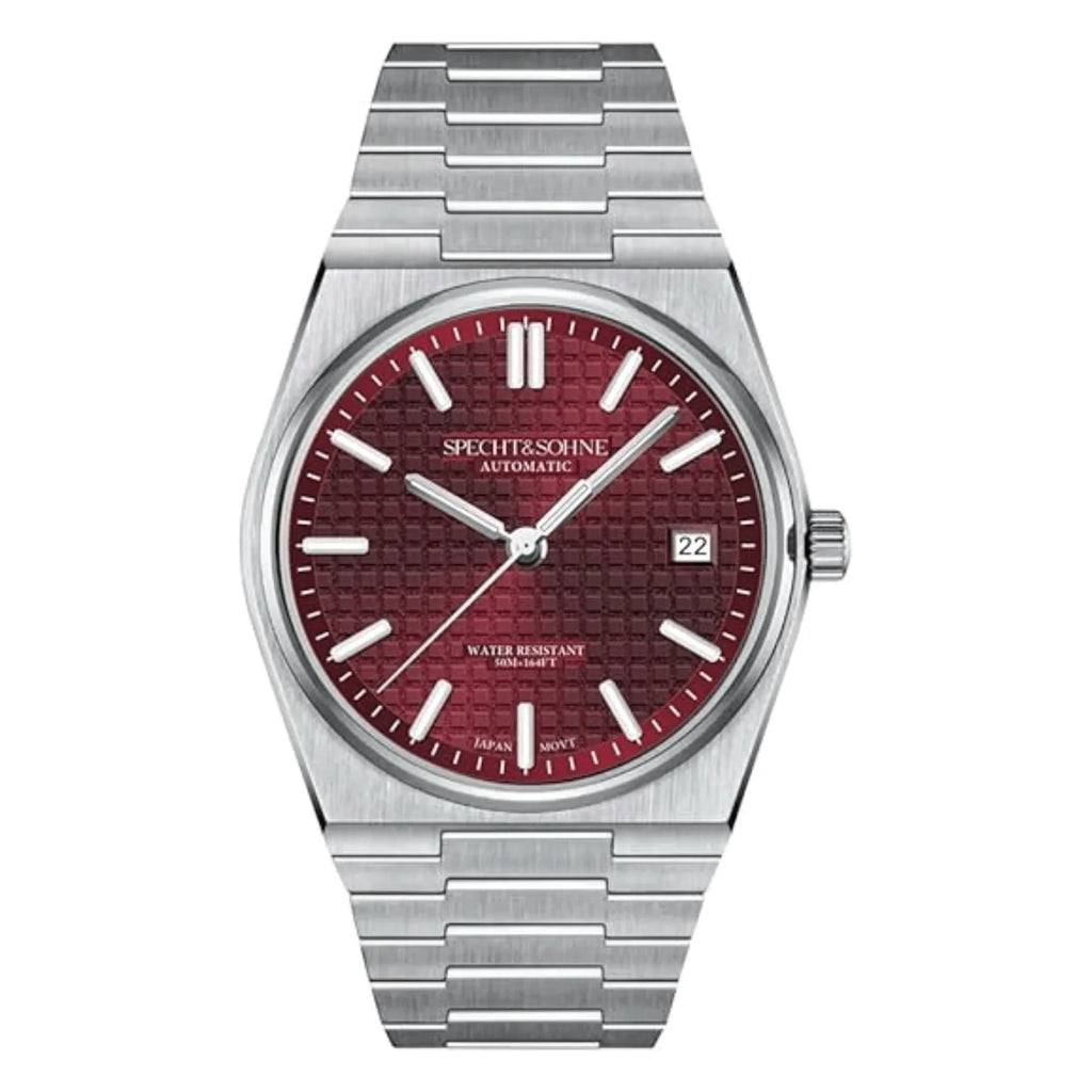 SPECHT&SOHNE Men's Mechanical Wristwatch Automatic Watches Sapphire Crystal 41MM Stainless Steel Waterproof - DREAM WATCHES