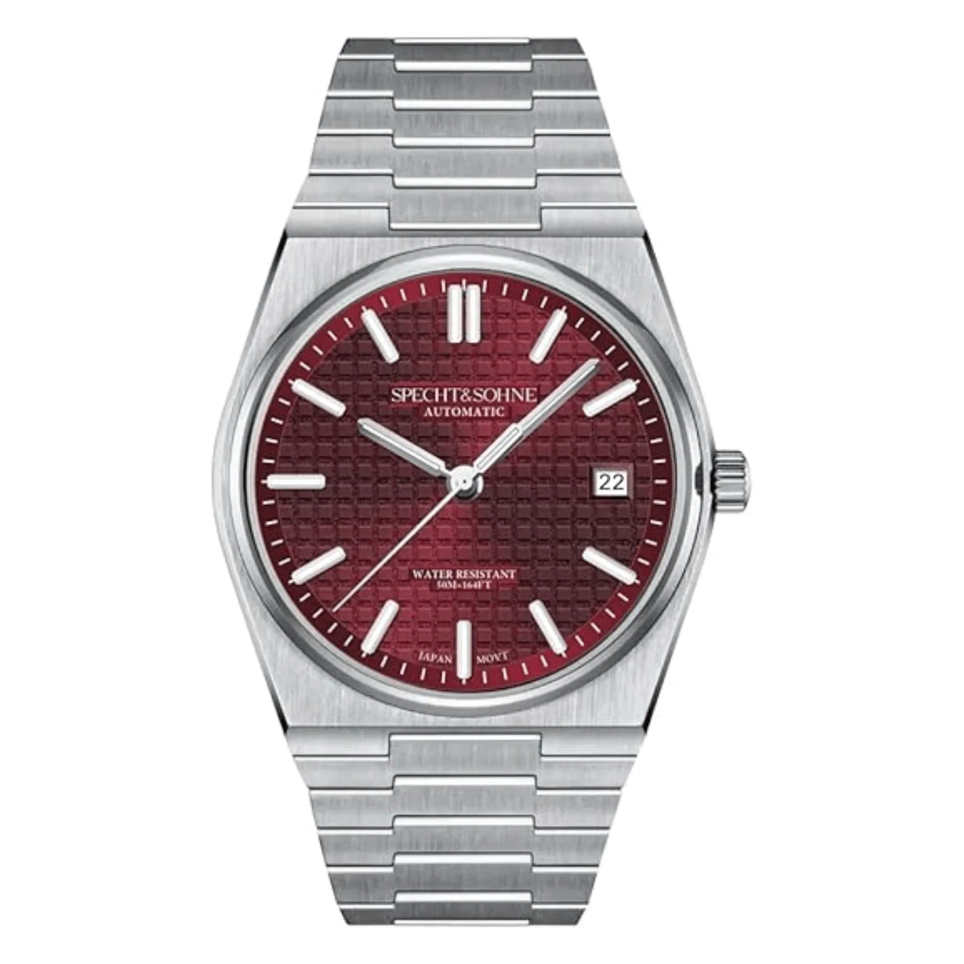 SPECHT&SOHNE Men's Mechanical Wristwatch Automatic Watches Sapphire Crystal 41MM Stainless Steel Waterproof - DREAM WATCHES