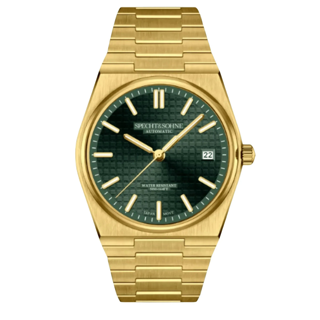 SPECHT&SOHNE Men's Mechanical Wristwatch Automatic Watches Sapphire Crystal 41MM Stainless Steel Waterproof - DREAM WATCHES