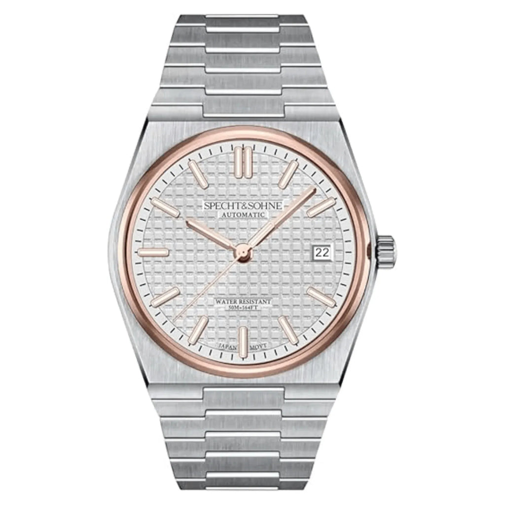 SPECHT&SOHNE Men's Mechanical Wristwatch Automatic Watches Sapphire Crystal 41MM Stainless Steel Waterproof - DREAM WATCHES