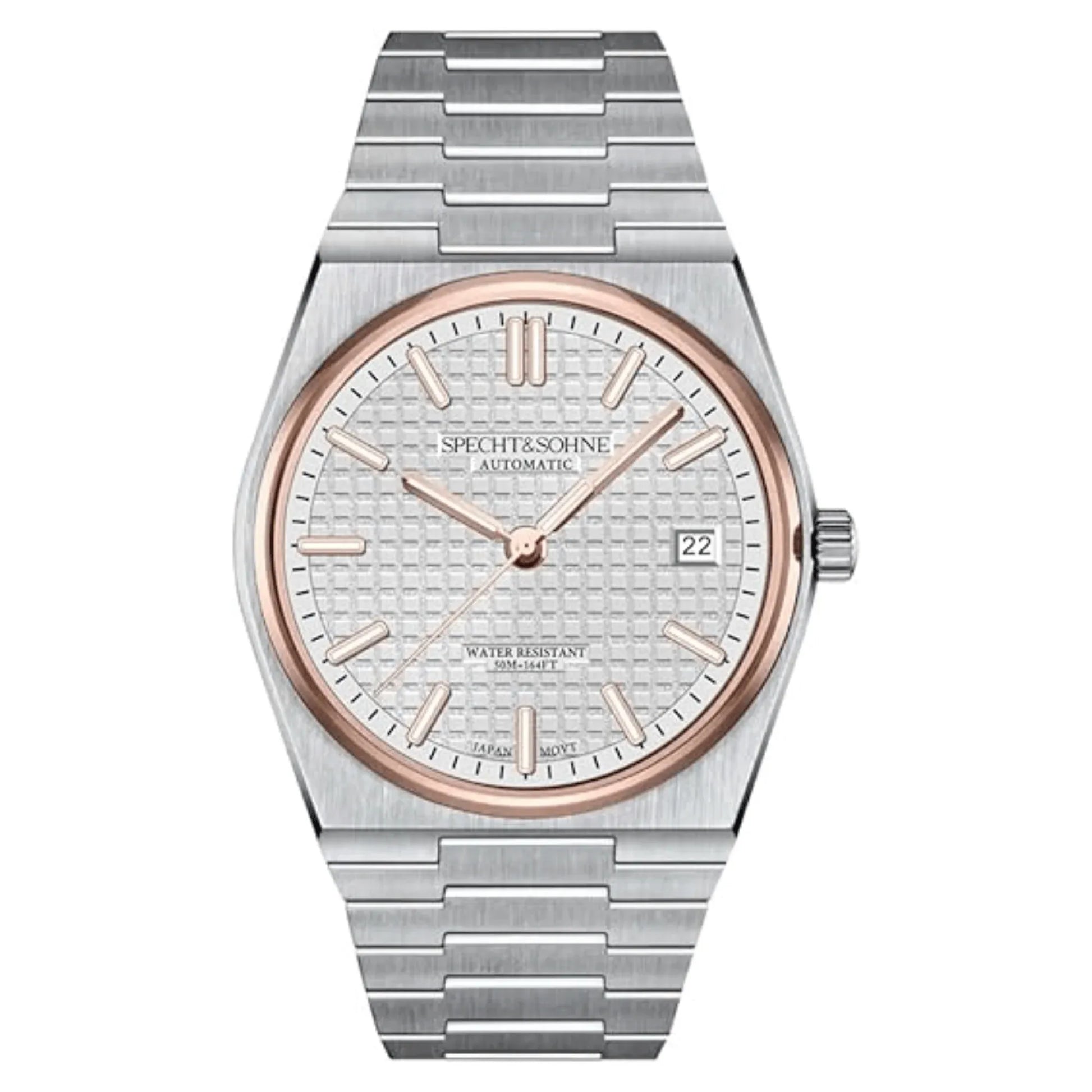 SPECHT&SOHNE Men's Mechanical Wristwatch Automatic Watches Sapphire Crystal 41MM Stainless Steel Waterproof - DREAM WATCHES