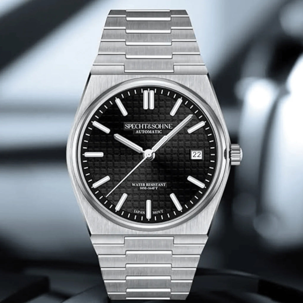 SPECHT&SOHNE Men's Mechanical Wristwatch Automatic Watches Sapphire Crystal 41MM Stainless Steel Waterproof - DREAM WATCHES