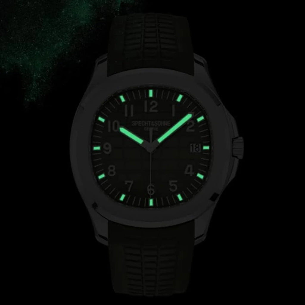 Specht&Sohne Modern 42 mm Miyota 8215 Movement Classic Mechanical Wristwatch - Green - DREAM WATCHES