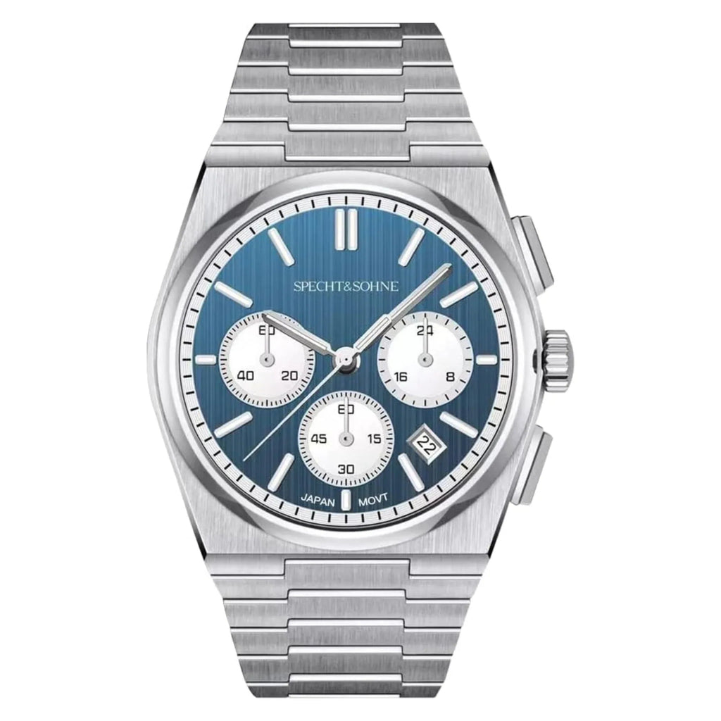 Specht&Sohne Multi-Function Chronograph with Seiko VK63 Watches Stainless Steel Wristwatch - DREAM WATCHES