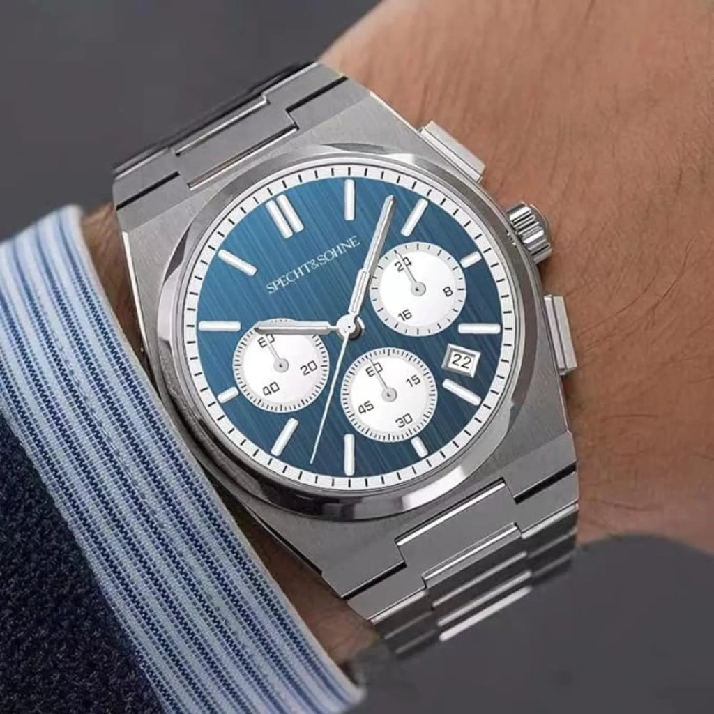 Specht&Sohne Multi-Function Chronograph with Seiko VK63 Watches Stainless Steel Wristwatch - DREAM WATCHES