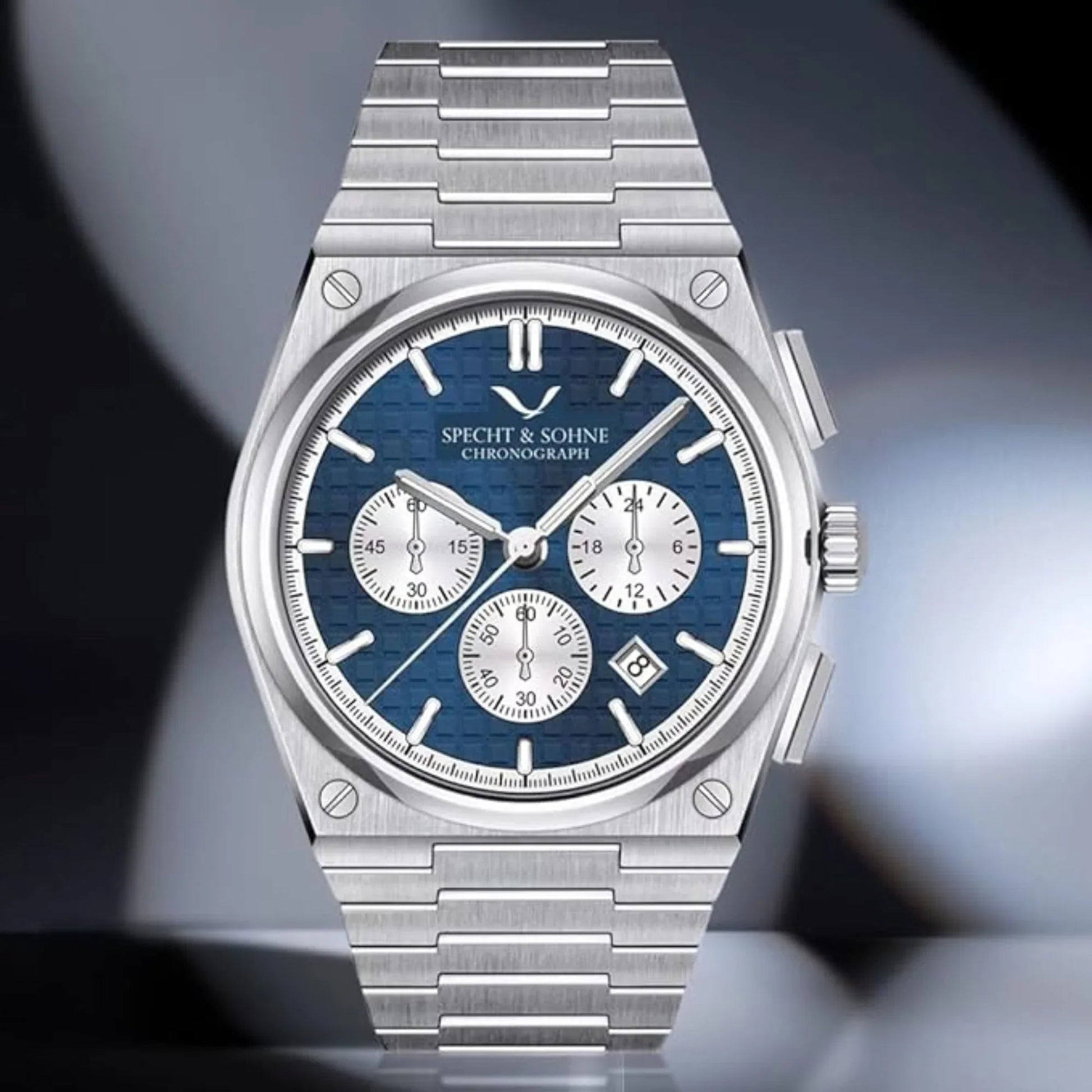 Specht&Sohne Multi-Function Chronograph with Seiko VK63 Watches Stainless Steel Wristwatch - DREAM WATCHES