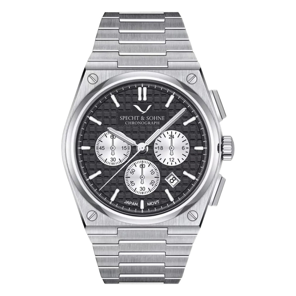 Specht&Sohne Multi-Function Chronograph with Seiko VK63 Watches Stainless Steel Wristwatch - DREAM WATCHES