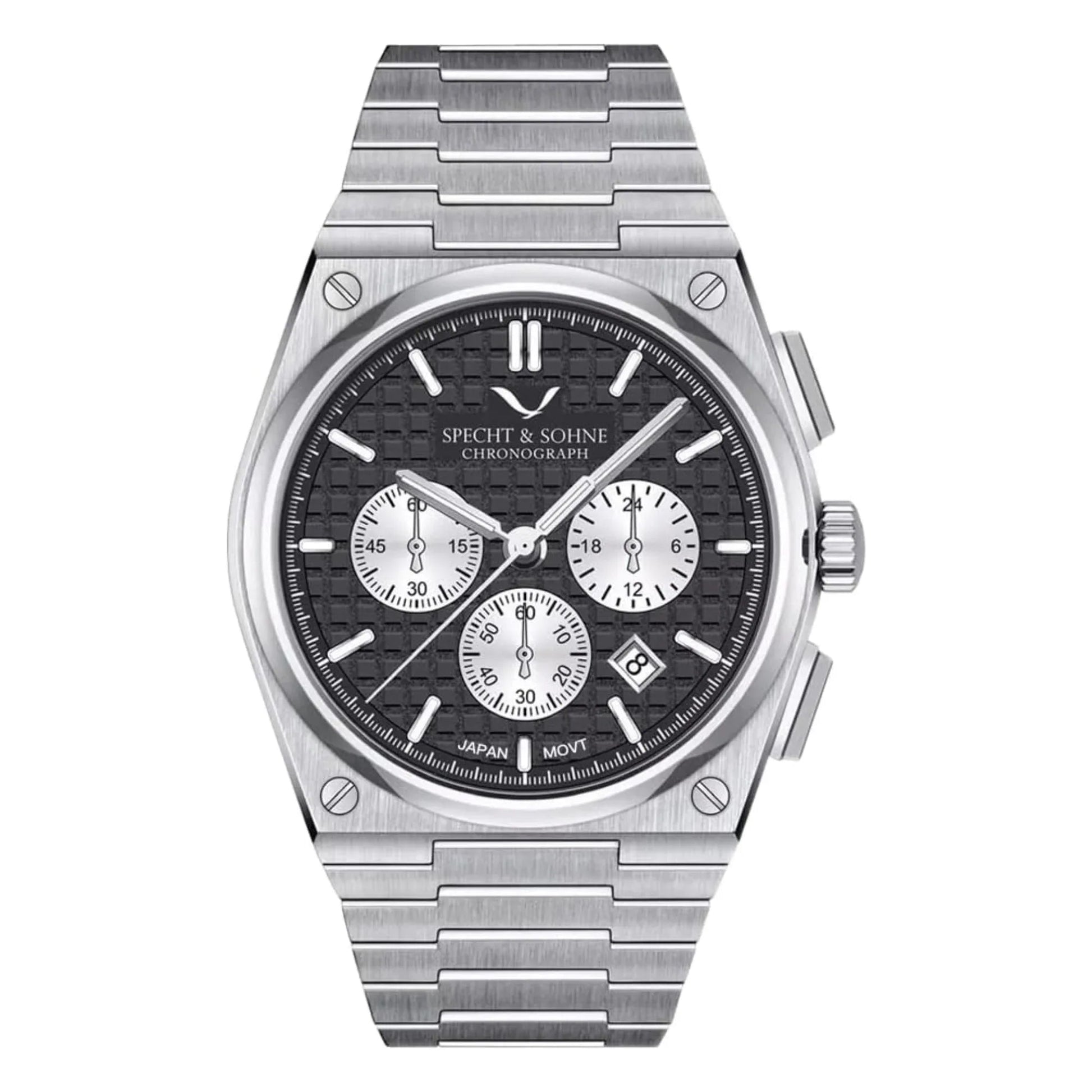 Specht&Sohne Multi-Function Chronograph with Seiko VK63 Watches Stainless Steel Wristwatch - DREAM WATCHES