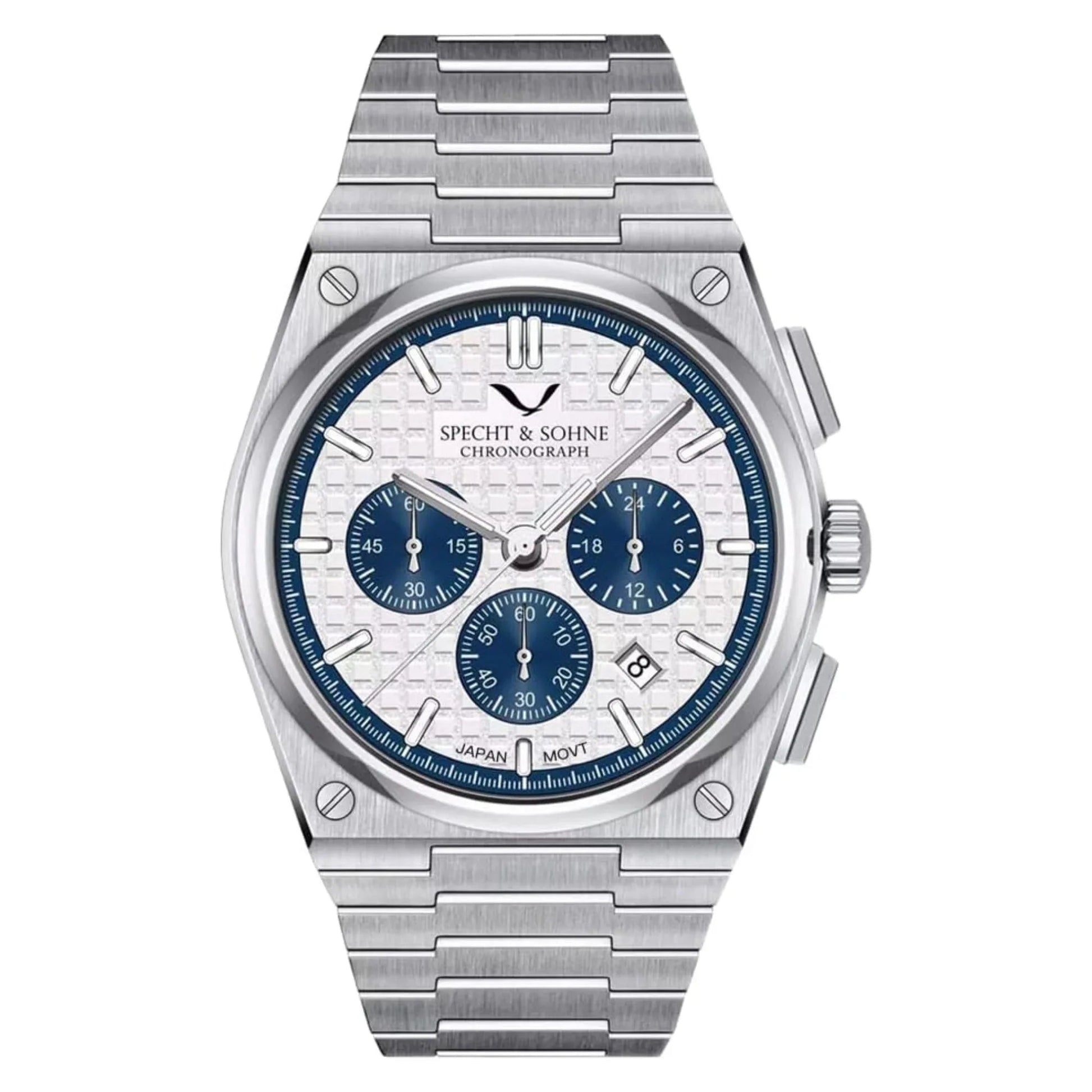 Specht&Sohne Multi-Function Chronograph with Seiko VK63 Watches Stainless Steel Wristwatch - DREAM WATCHES