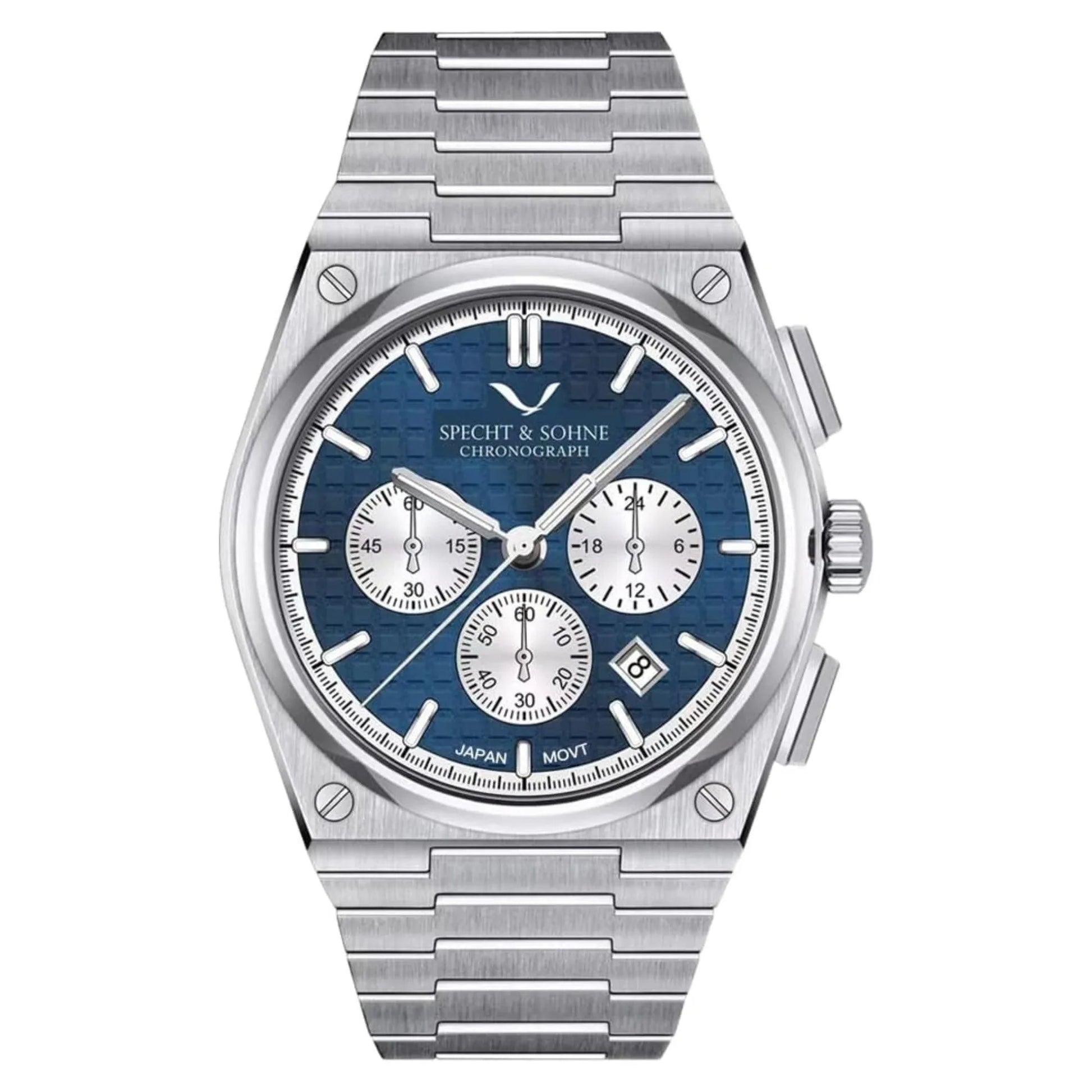 Specht&Sohne Multi-Function Chronograph with Seiko VK63 Watches Stainless Steel Wristwatch - DREAM WATCHES