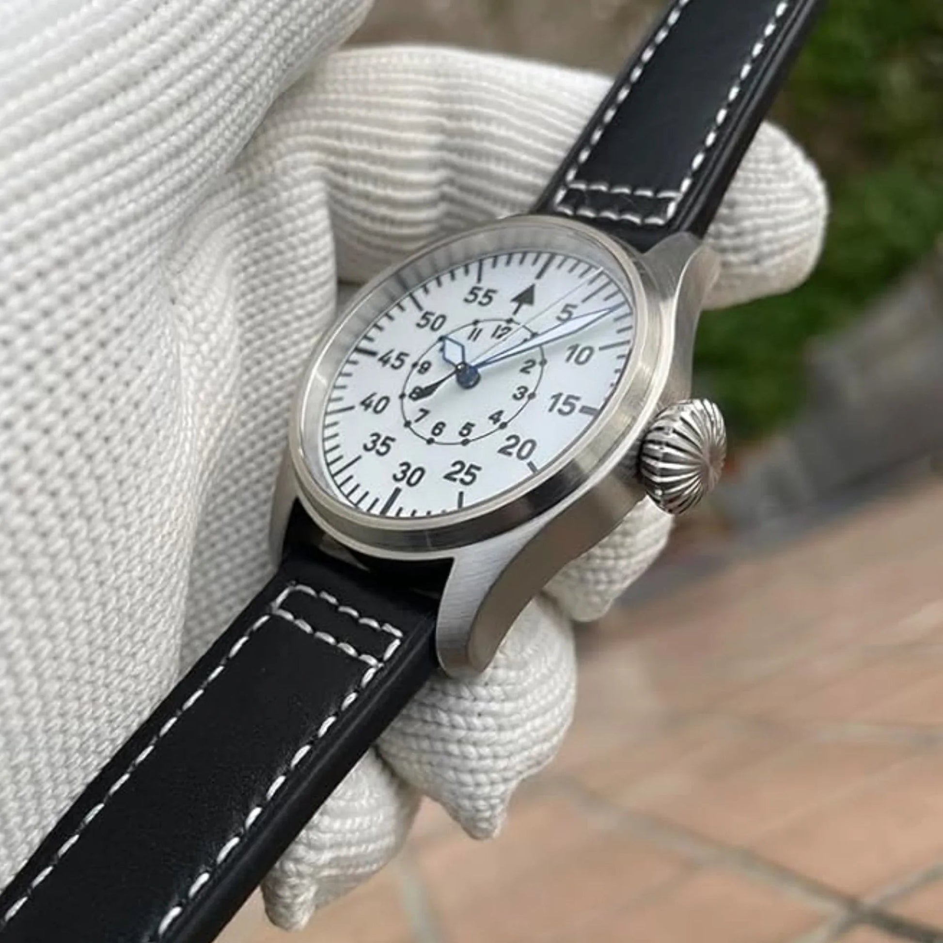 Steeldive SD1928B Retro Militarty Pilot Watch - DREAM WATCHES