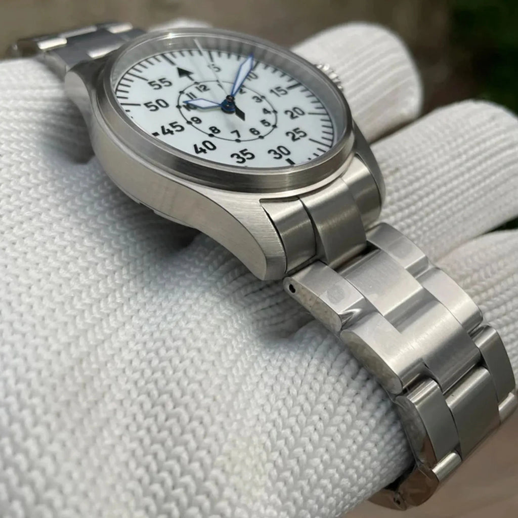 Steeldive SD1928B Retro Militarty Pilot Watch - DREAM WATCHES