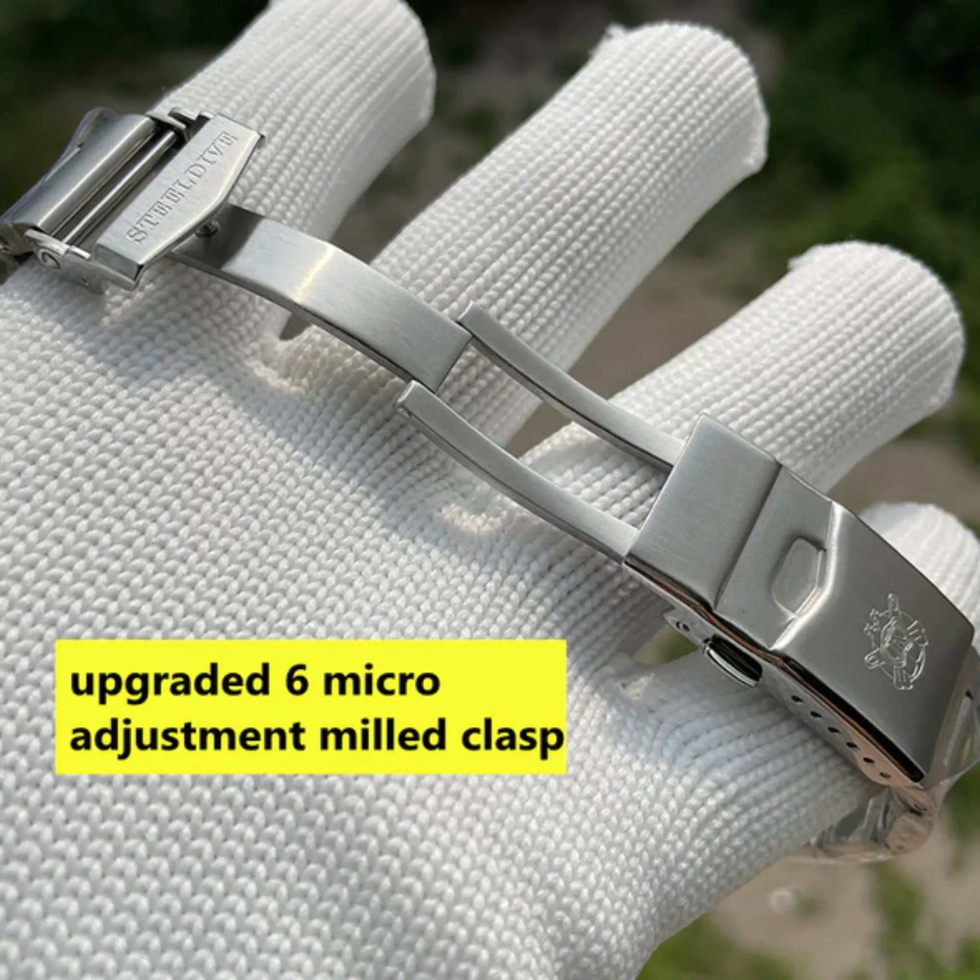 Steeldive SD1933 DJ Homage Men Watch - Yellow Dial With Oyster Bracelet - DREAM WATCHES