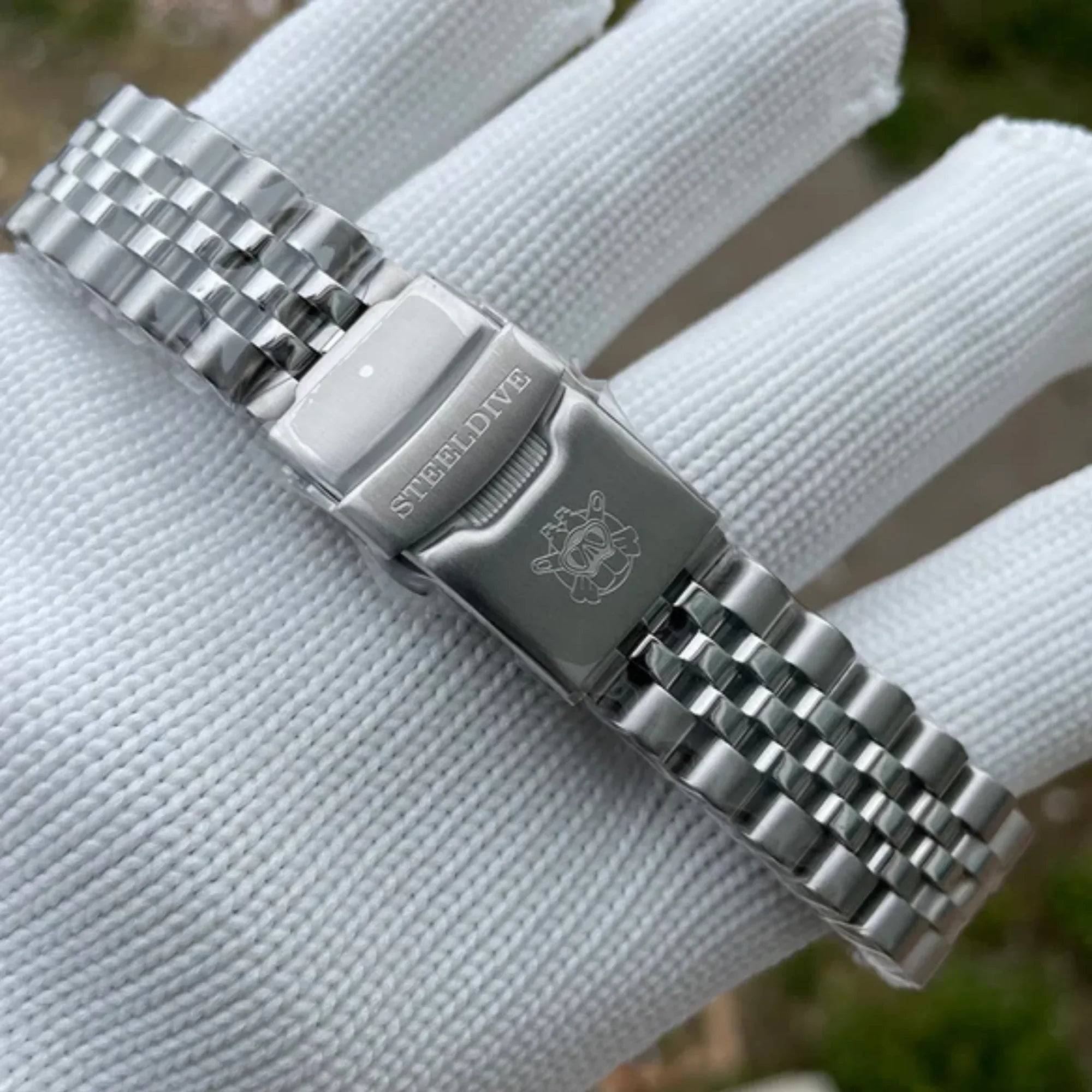 Steeldive SD1933 DJ Homage Men Watches - Black Dial with Jubilee Bracelet - DREAM WATCHES