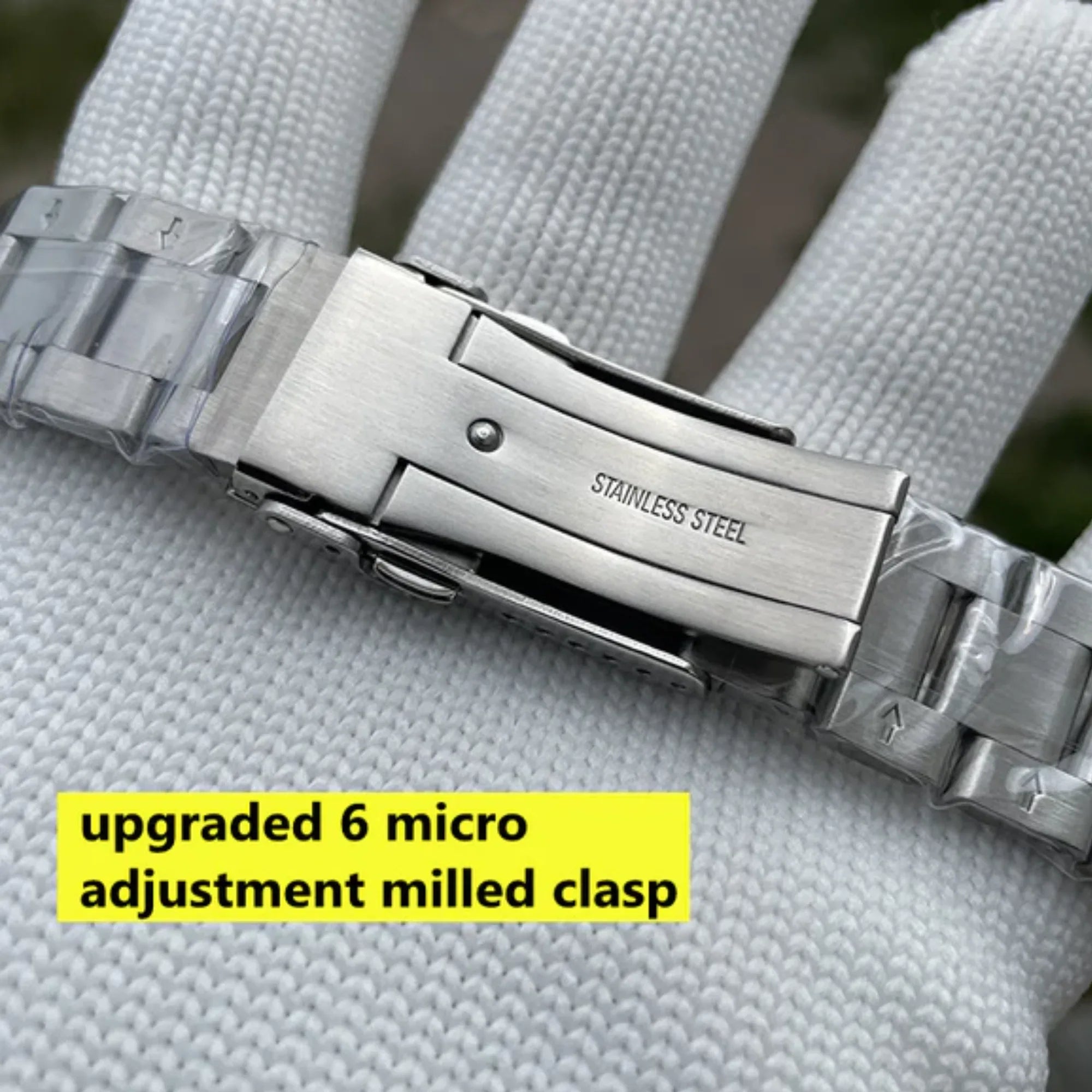 Steeldive SD1933 DJ Homage Men Watches - Fluted Bezel White Dial With Jubilee Bracelet - DREAM WATCHES